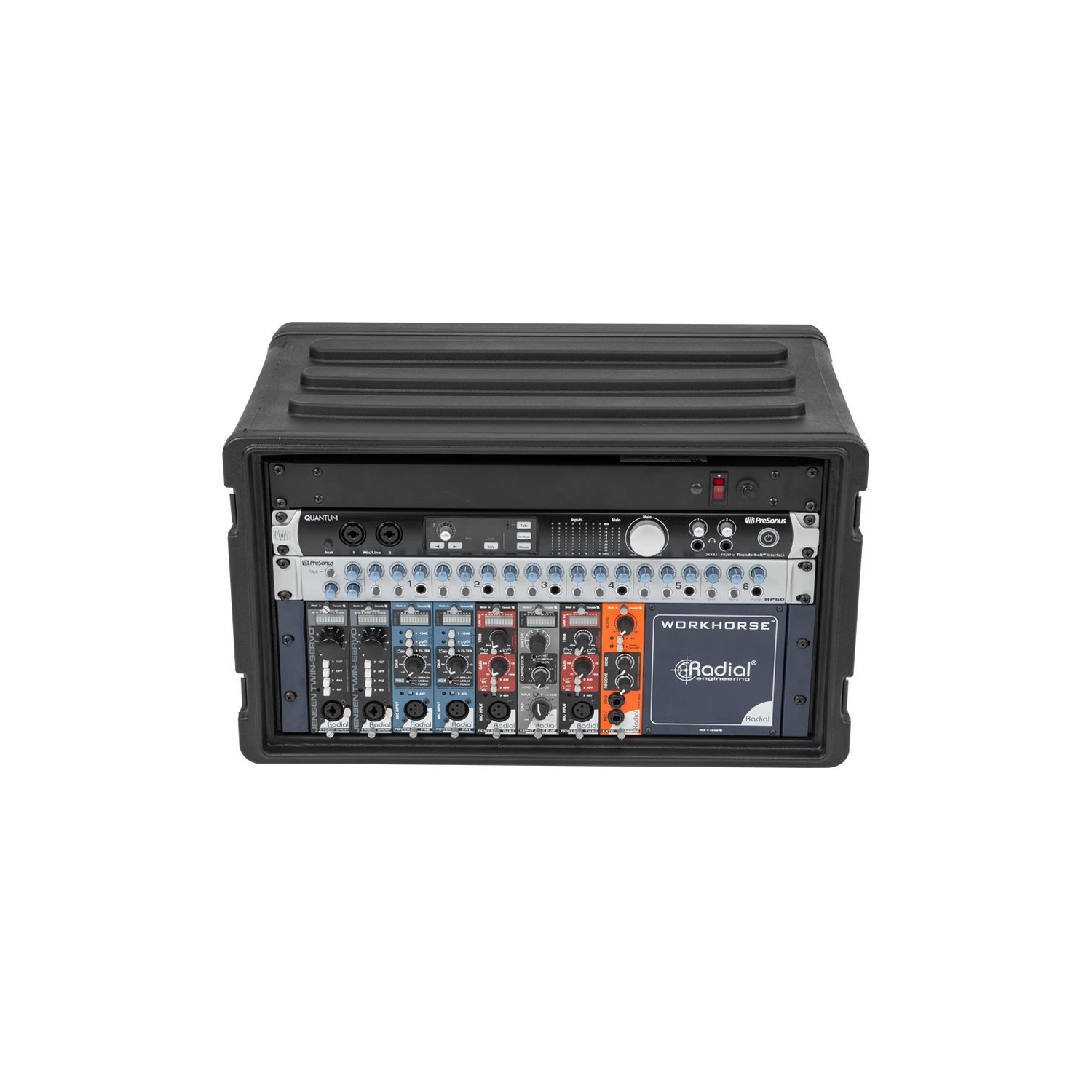 SKB Roto-Molded 6U Shallow Rack