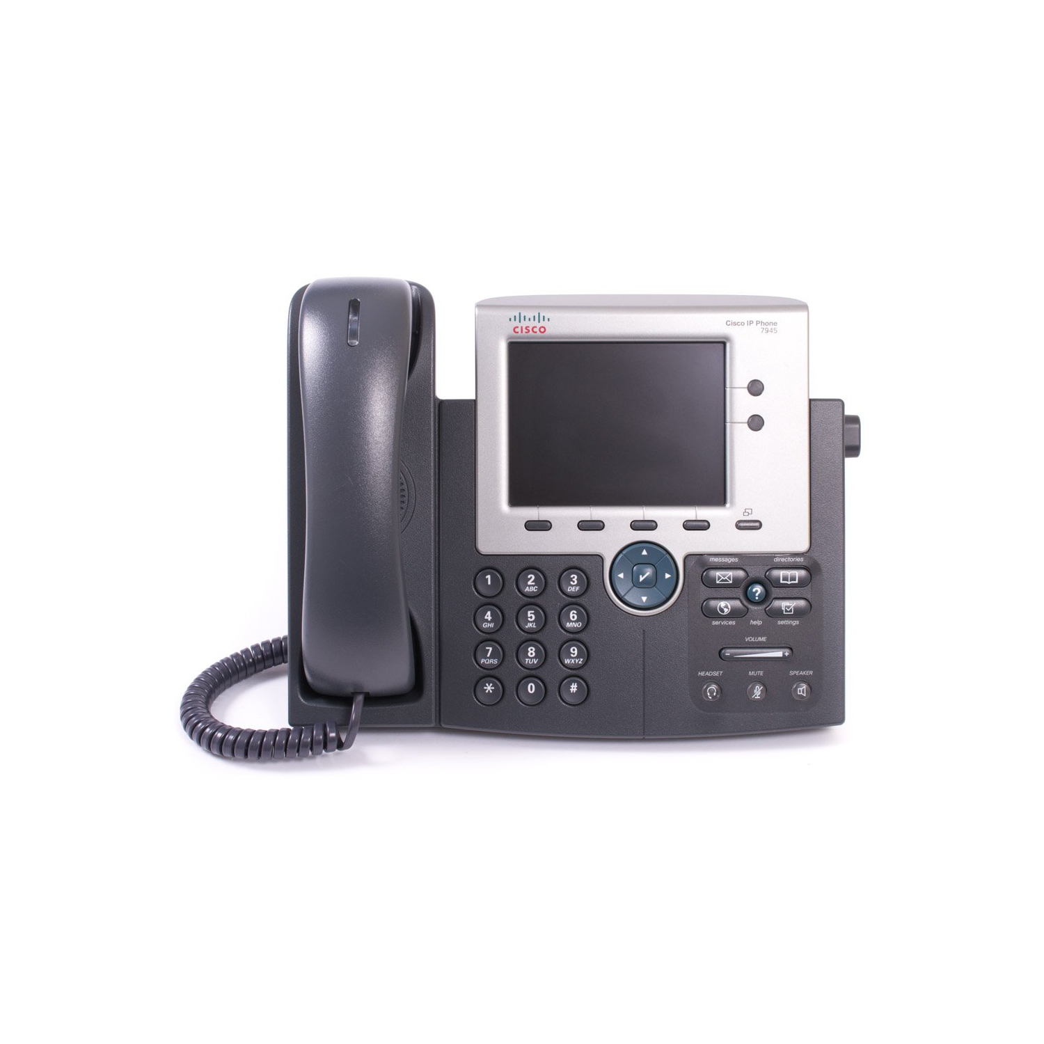 Cisco CP-7945G Unified Communications VOIP IP Phone 7945 - Dark Grey