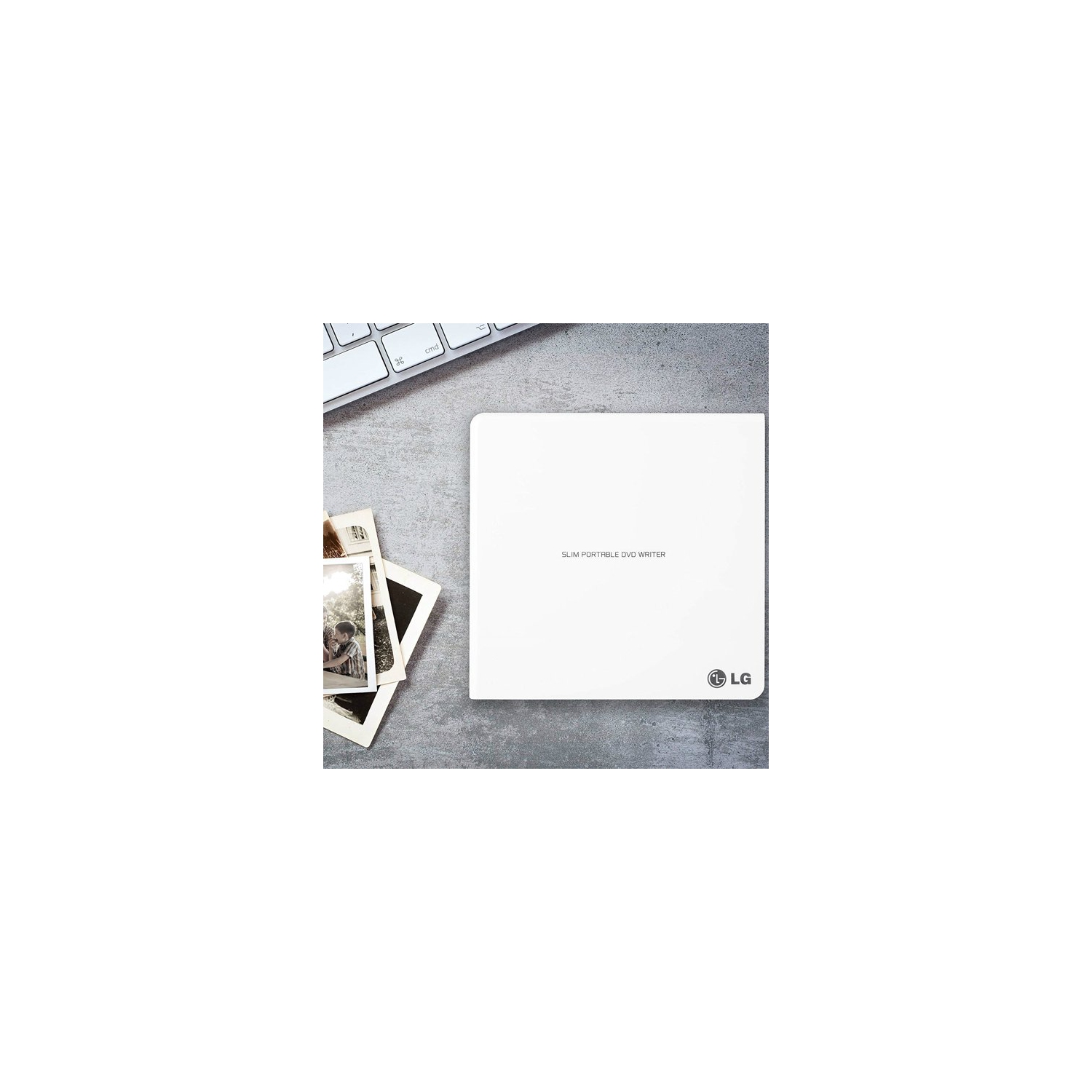 LG Ultra-Slim Portable DVD Burner & Drive with M-DISC Support