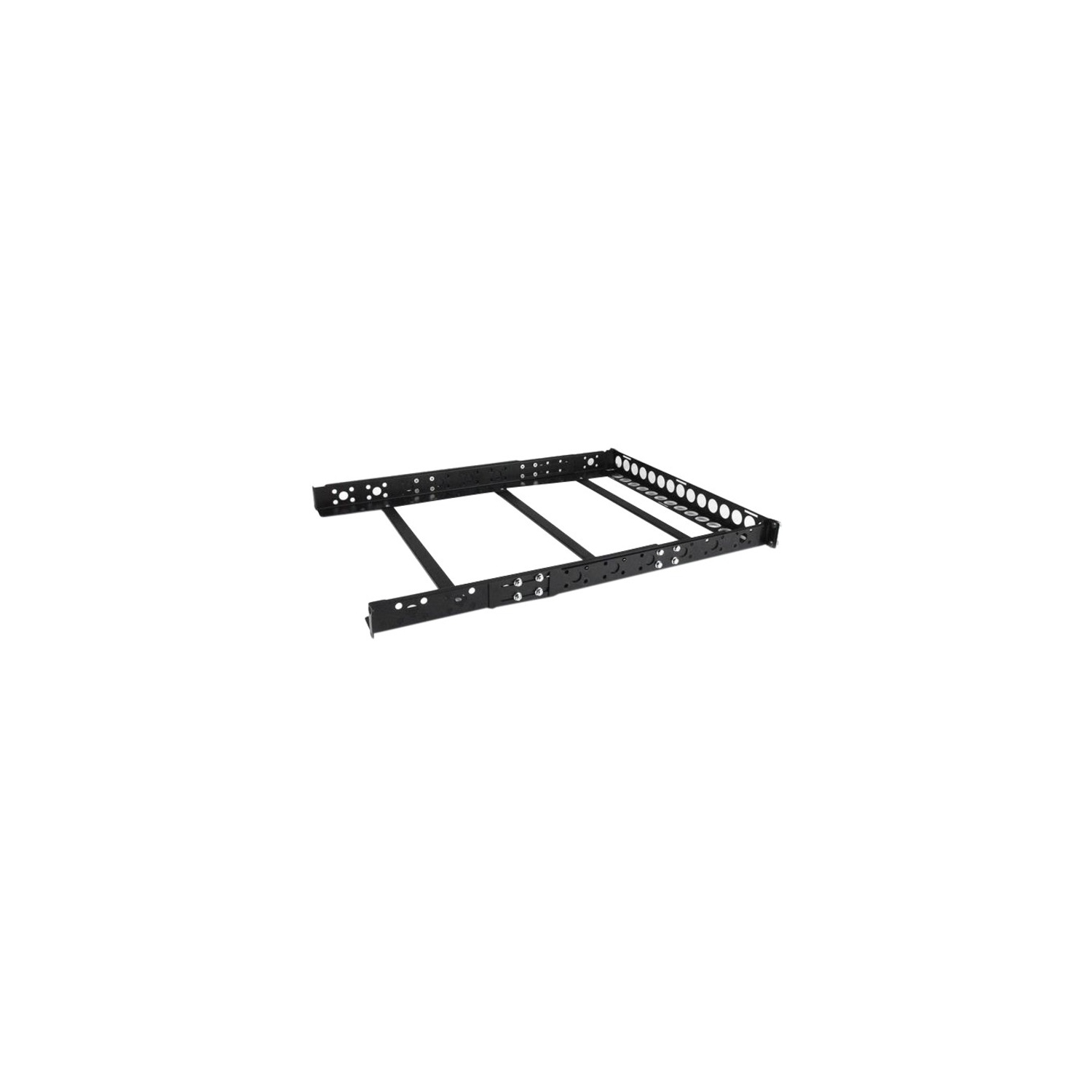StarTech 1U Fixed 19" Adjustable Depth Universal Server Rack Rails