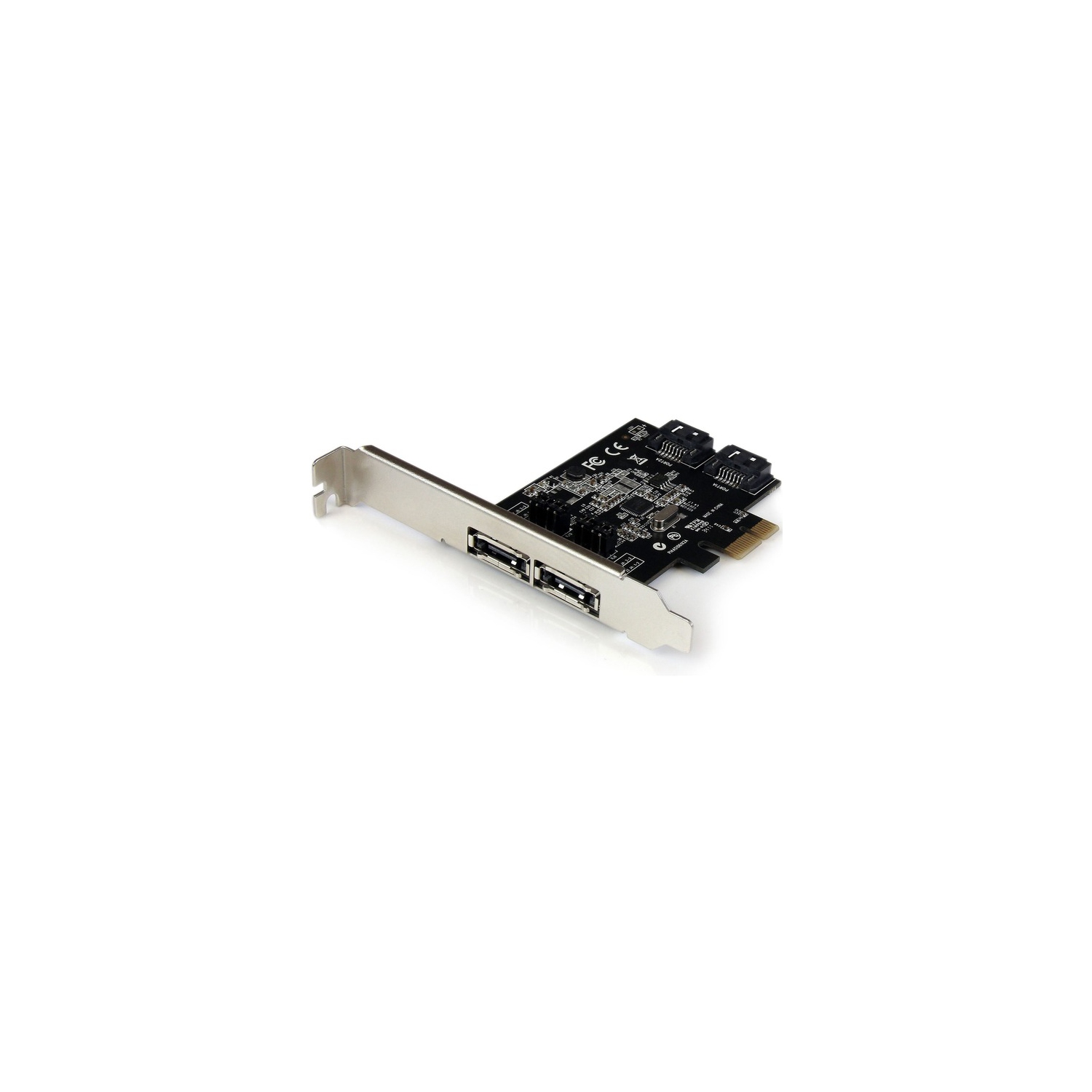 StarTech 2 Port PCIe / PCI Express SATA III 6Gbps eSATA Controller Card