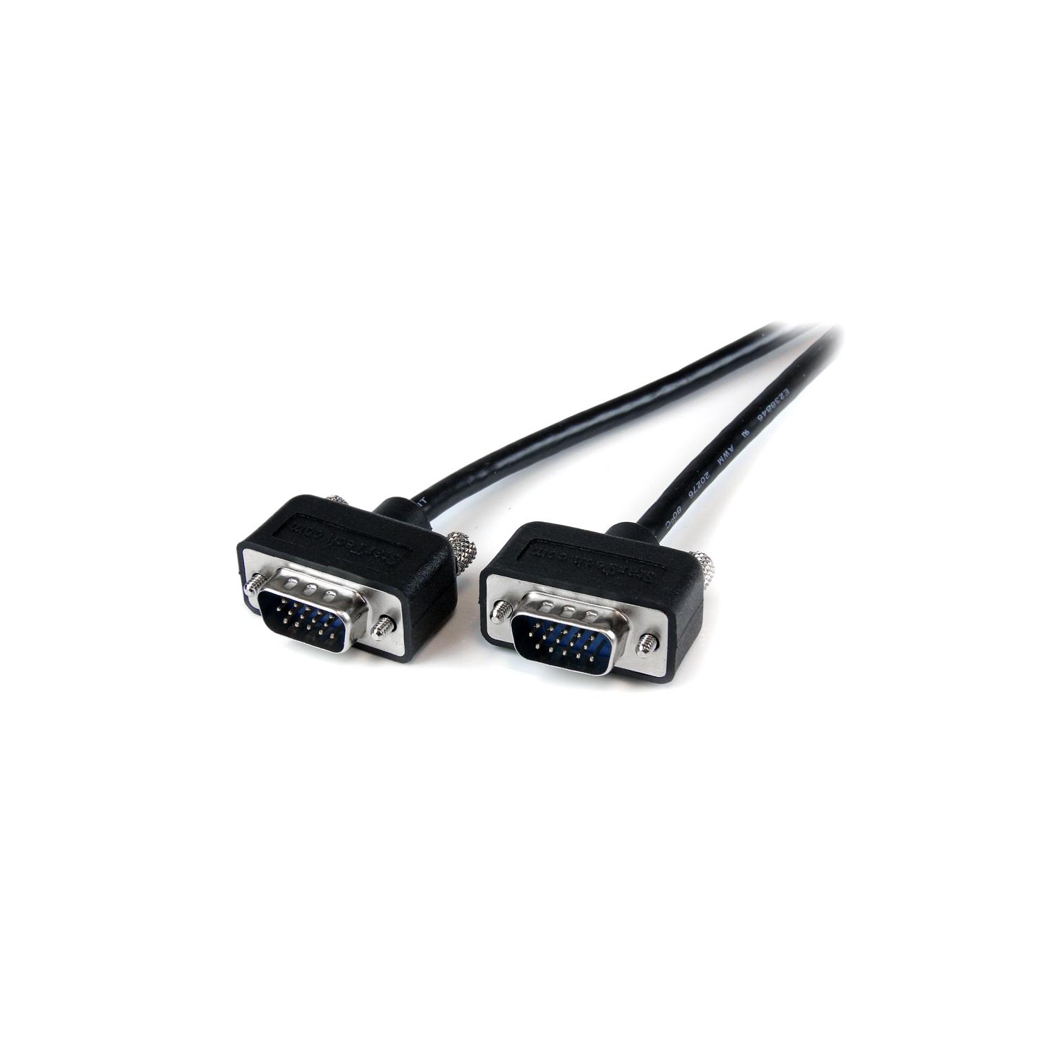 StarTech 10 ft Low Profile High Resolution Monitor VGA Cable - HD15 M/M