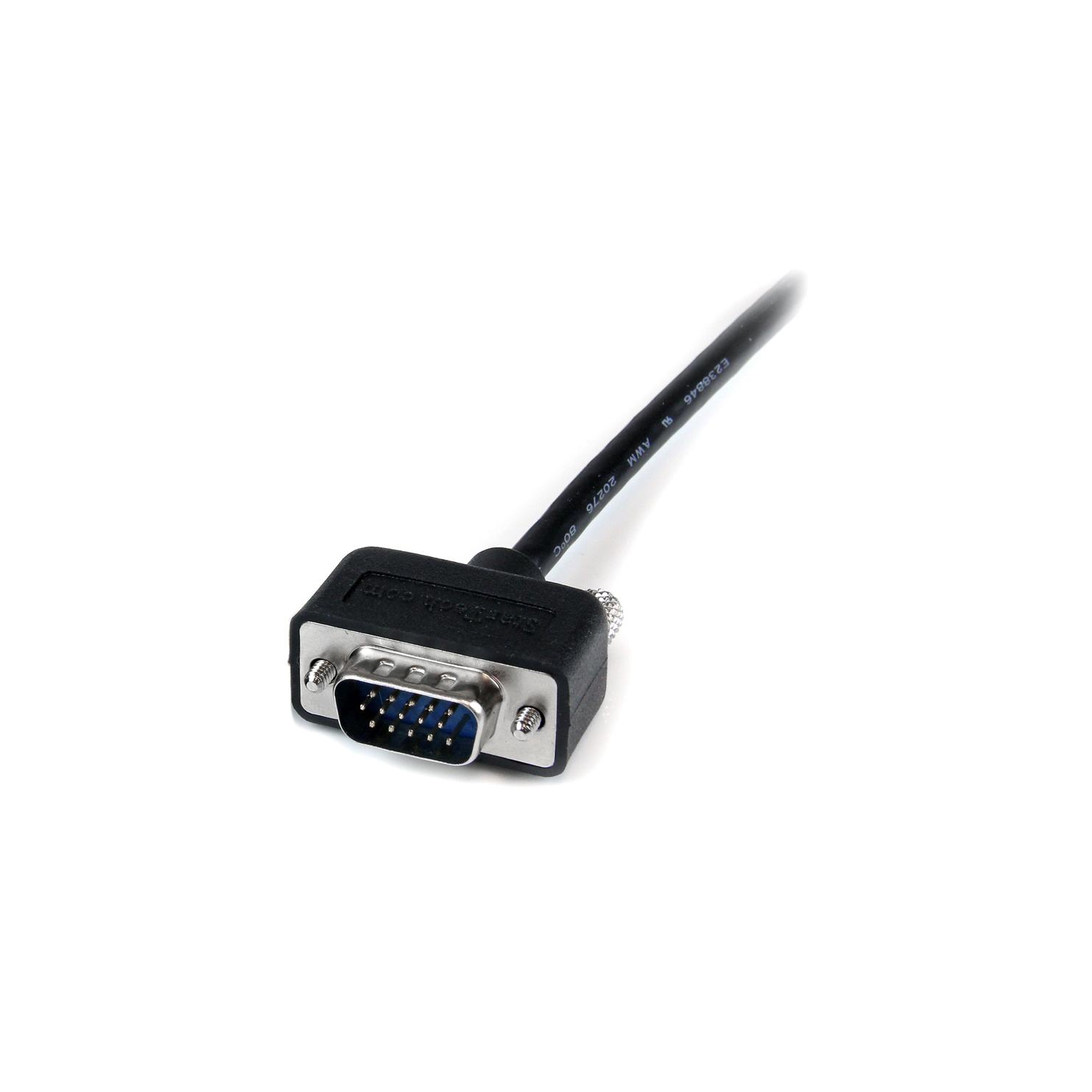 StarTech 10 ft Low Profile High Resolution Monitor VGA Cable - HD15 M/M