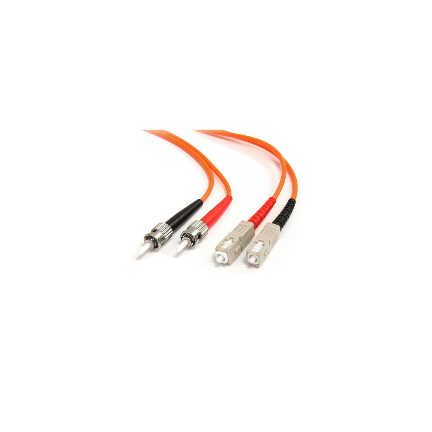 StarTech 1m Fiber Optic Cable - Multimode Duplex 62.5/125 LSZH - ST/SC