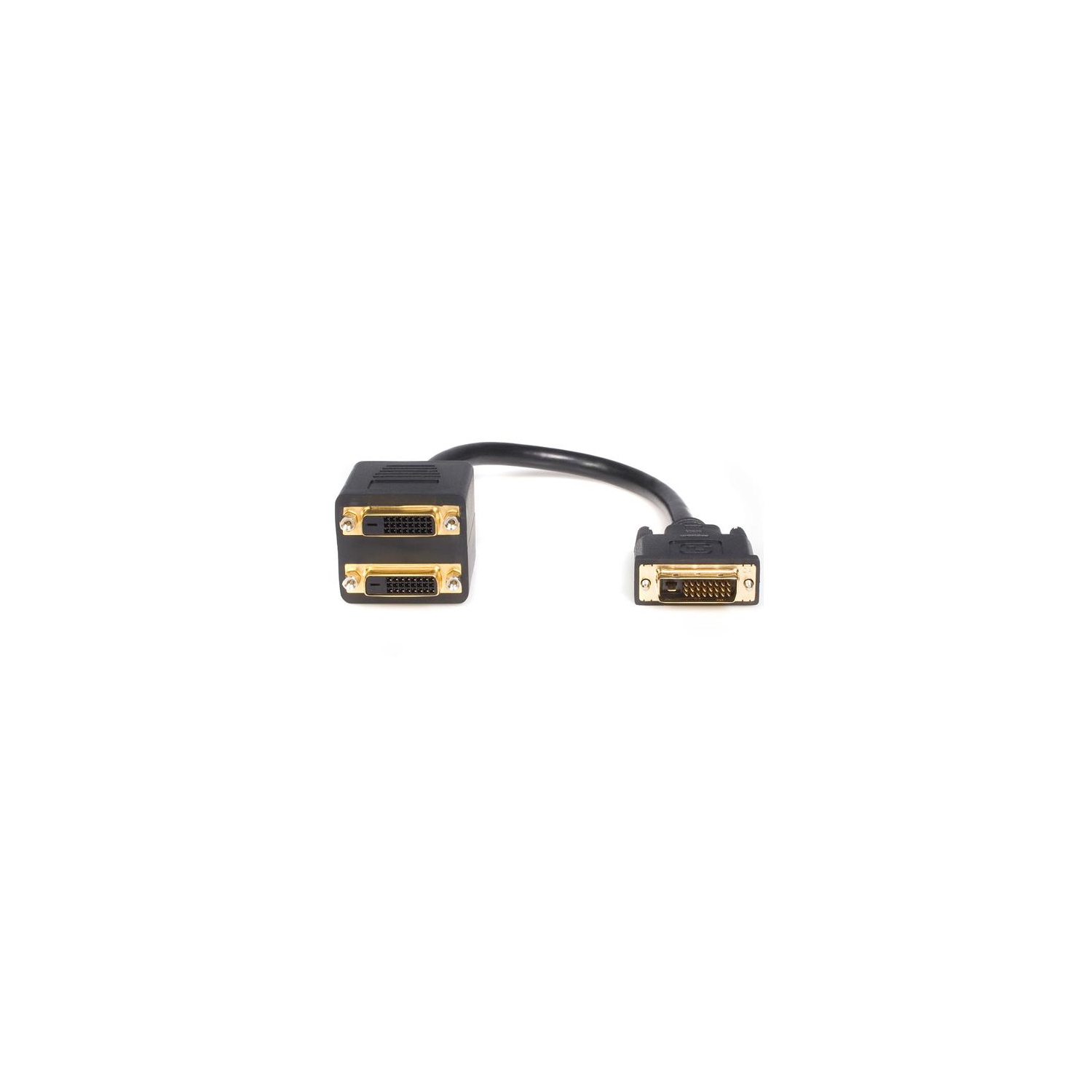 StarTech 1 ft DVI-D to 2x DVI-D Digital Video Splitter Cable - M/F