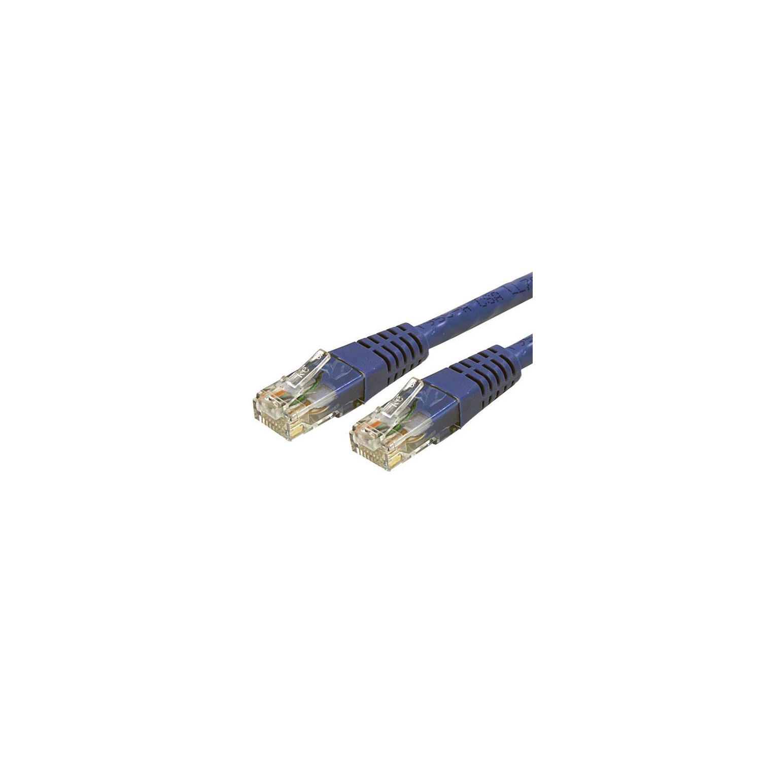 100ft CAT6 Ethernet Cable Blue Cat 6 PoE (C6PATCH100BL) - Cat 6 Cables, Cables