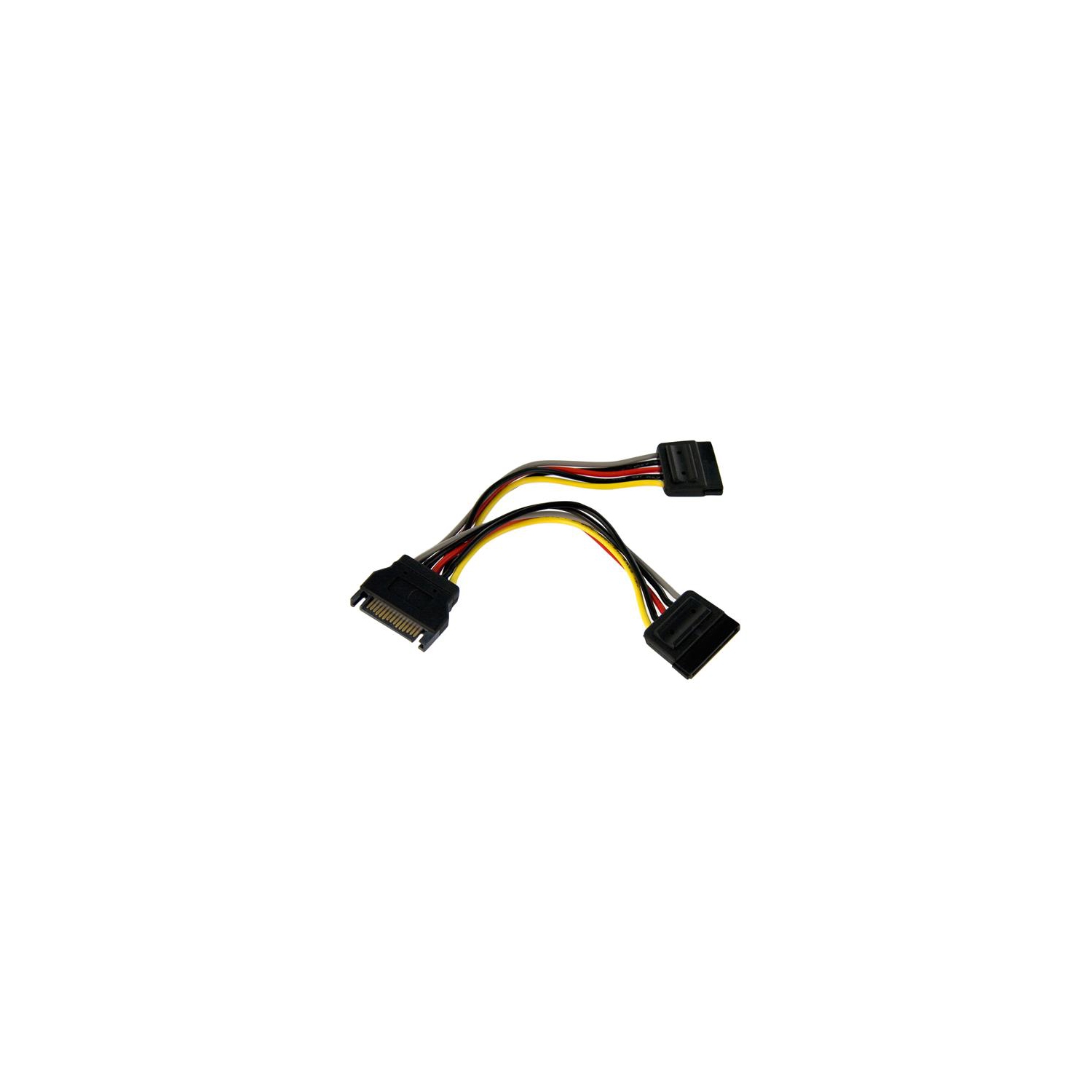 StarTech 6in SATA Power Y Splitter Cable Adapter - M/F