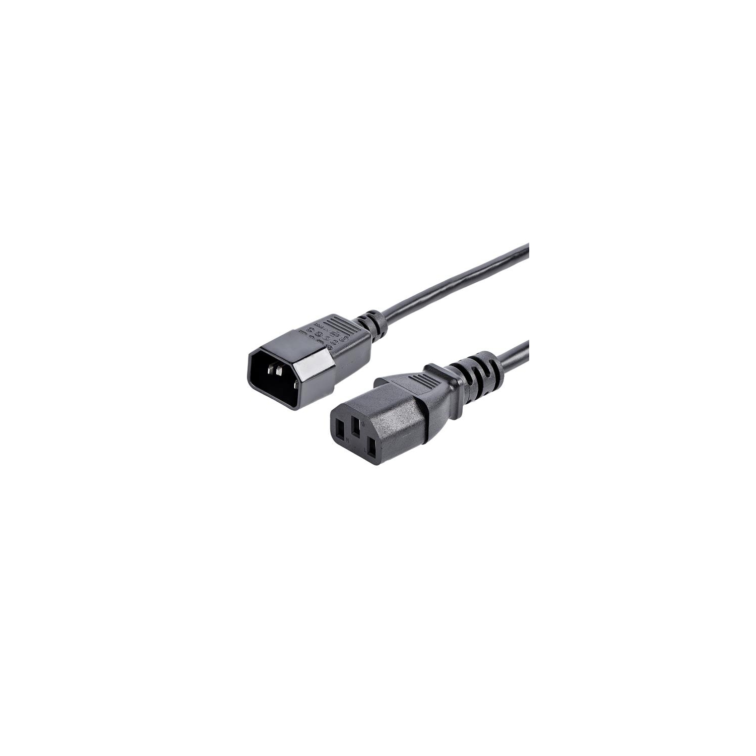 StarTech 6 ft Standard Computer Power Cord Extension - C14 to C13