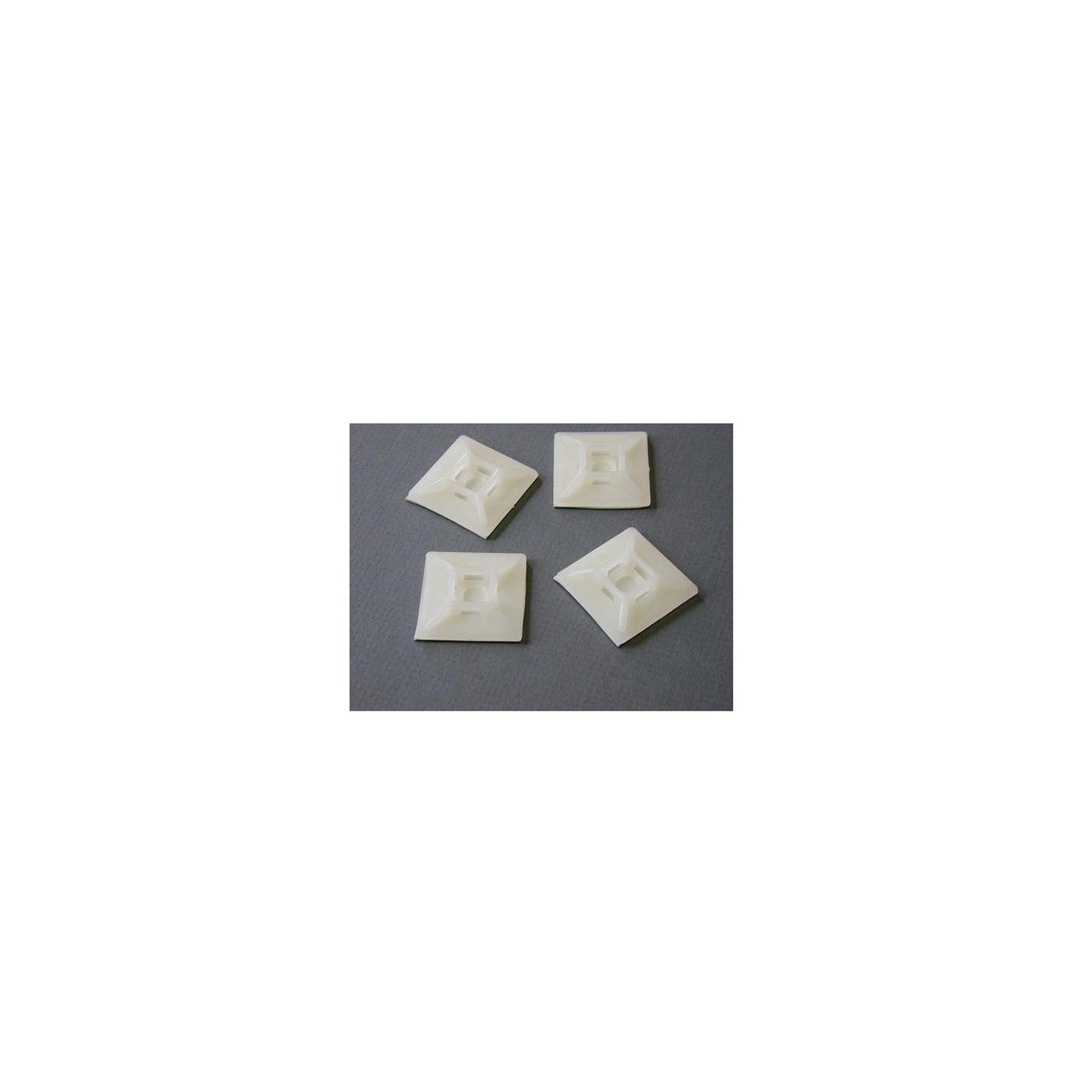 StarTech Self-adhesive Nylon Cable Tie Mounts - Pkg of 100