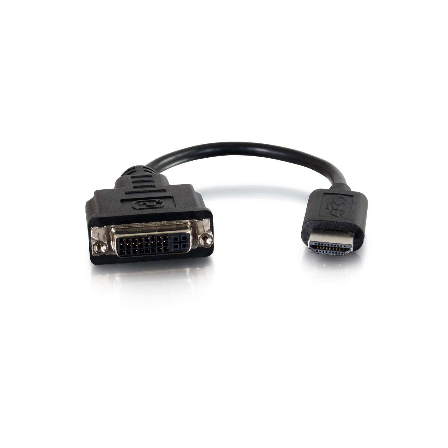 C2G HDMI Male to Single Link DVI-D Female Adapter Converter Dongle