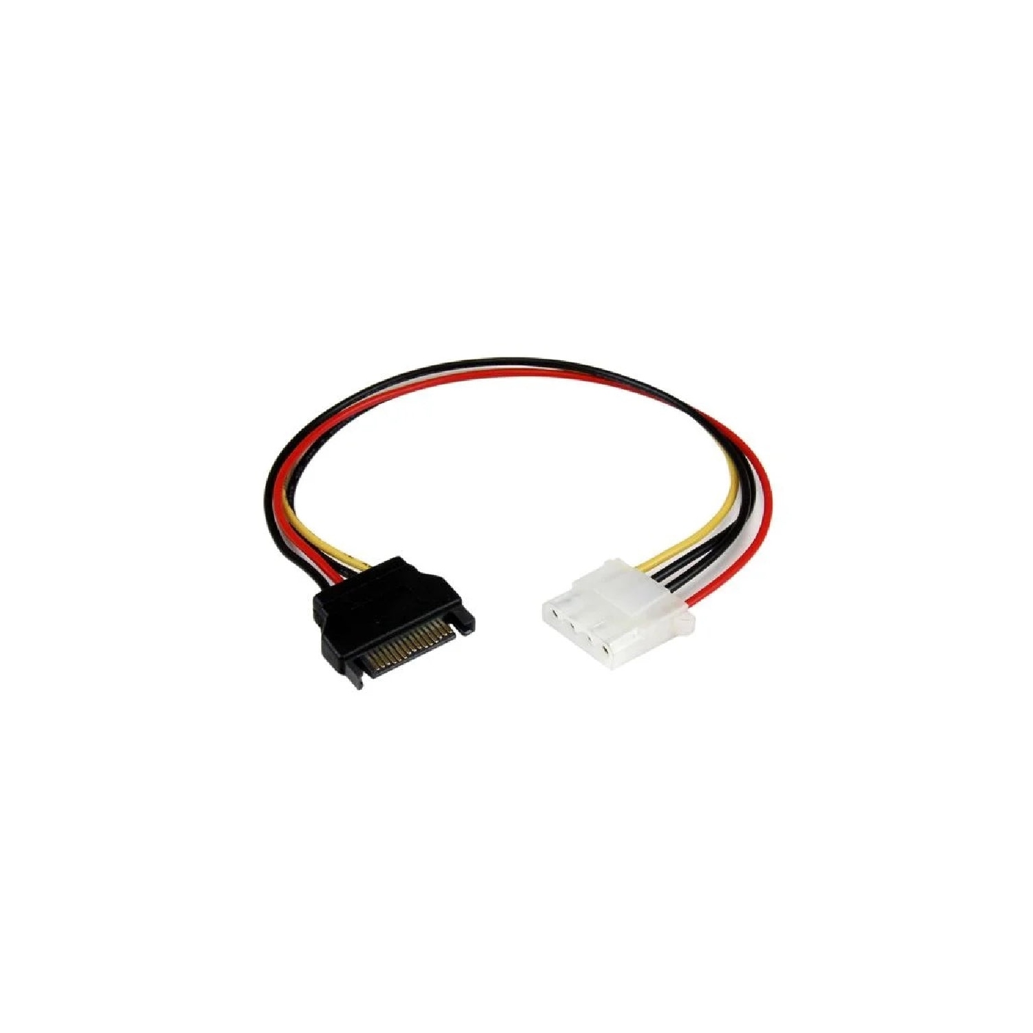 StarTech SATA to Molex LP4 Power Cable Adapter - F/M