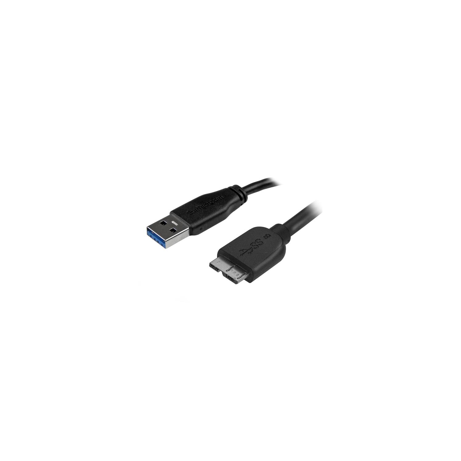 StarTech 3m / 10 ft Slim SuperSpeed USB 3.0 A to Micro B Cable - M/M