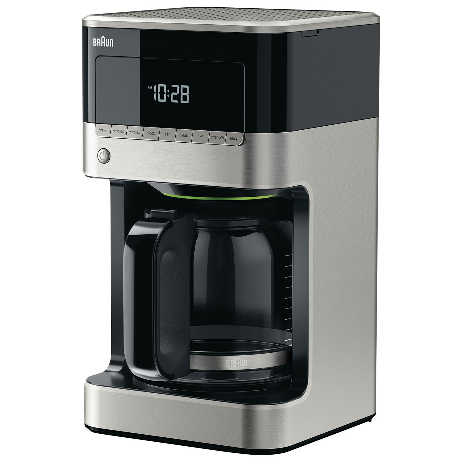 Braun Drip Coffee Maker (KF7150BK) - 12-Cup - Black/Stainless Steel