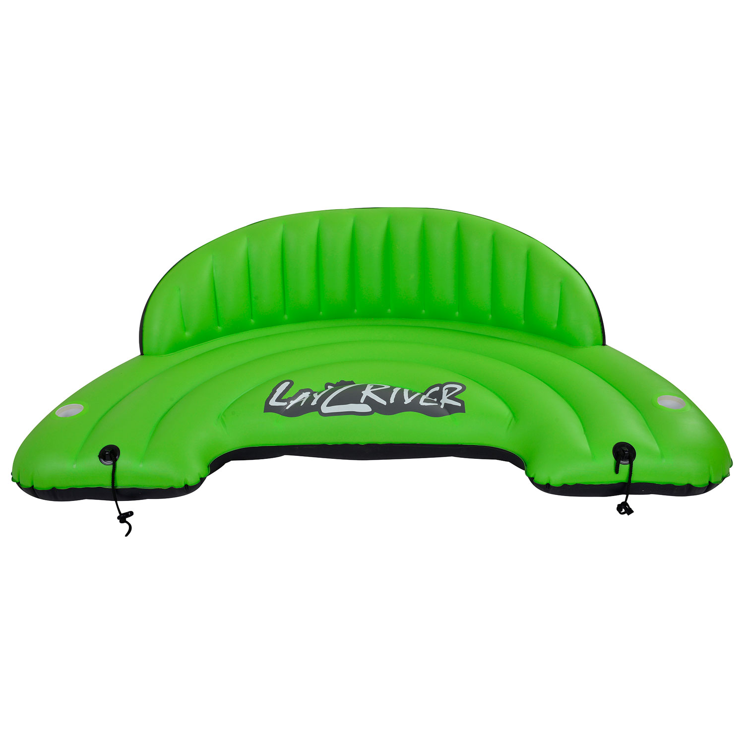 Flotteur gonflable Lay-Z-River de Blue Wave Sports - Vert néon