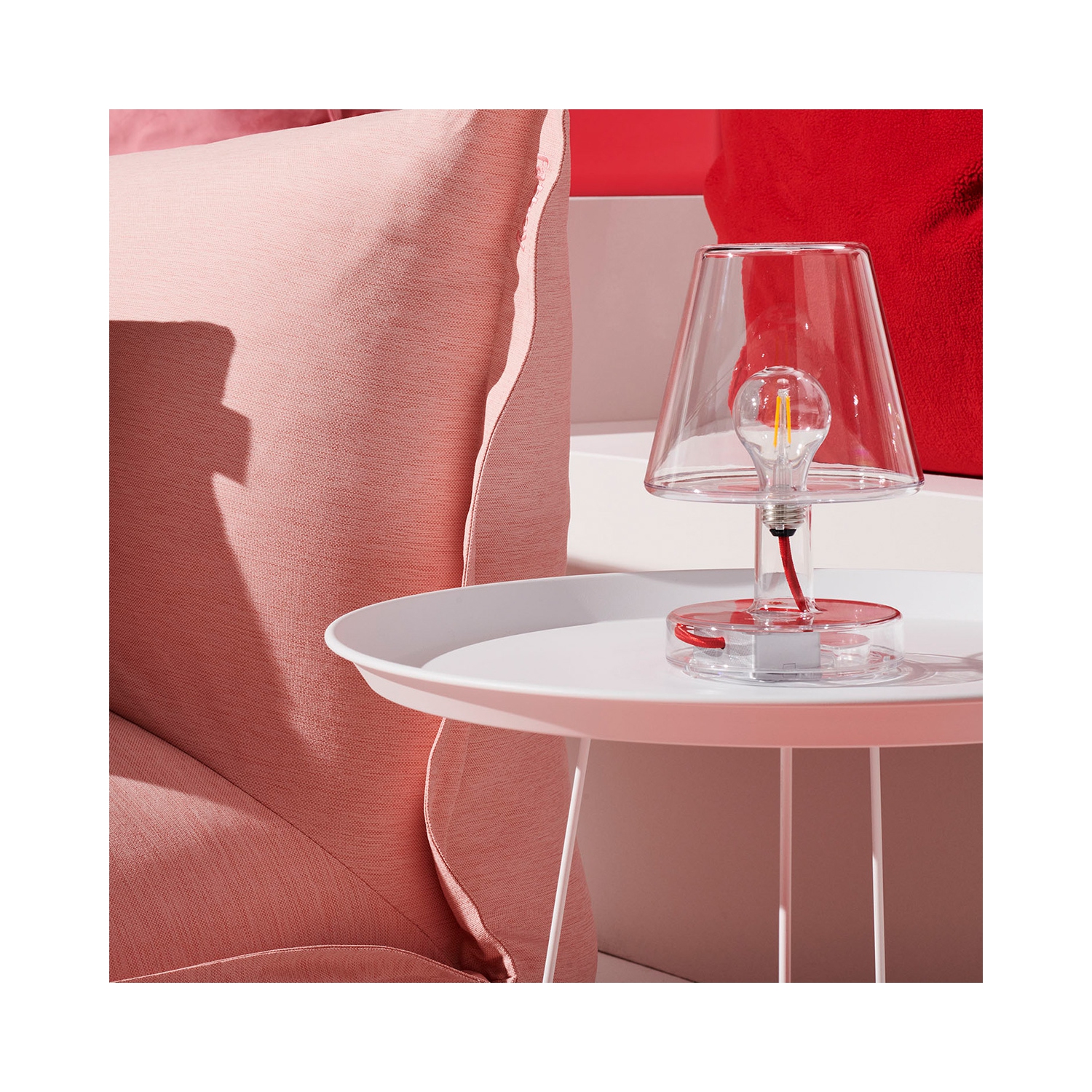 Fatboy Transloetje Portable LED Table Lamp, Transparent