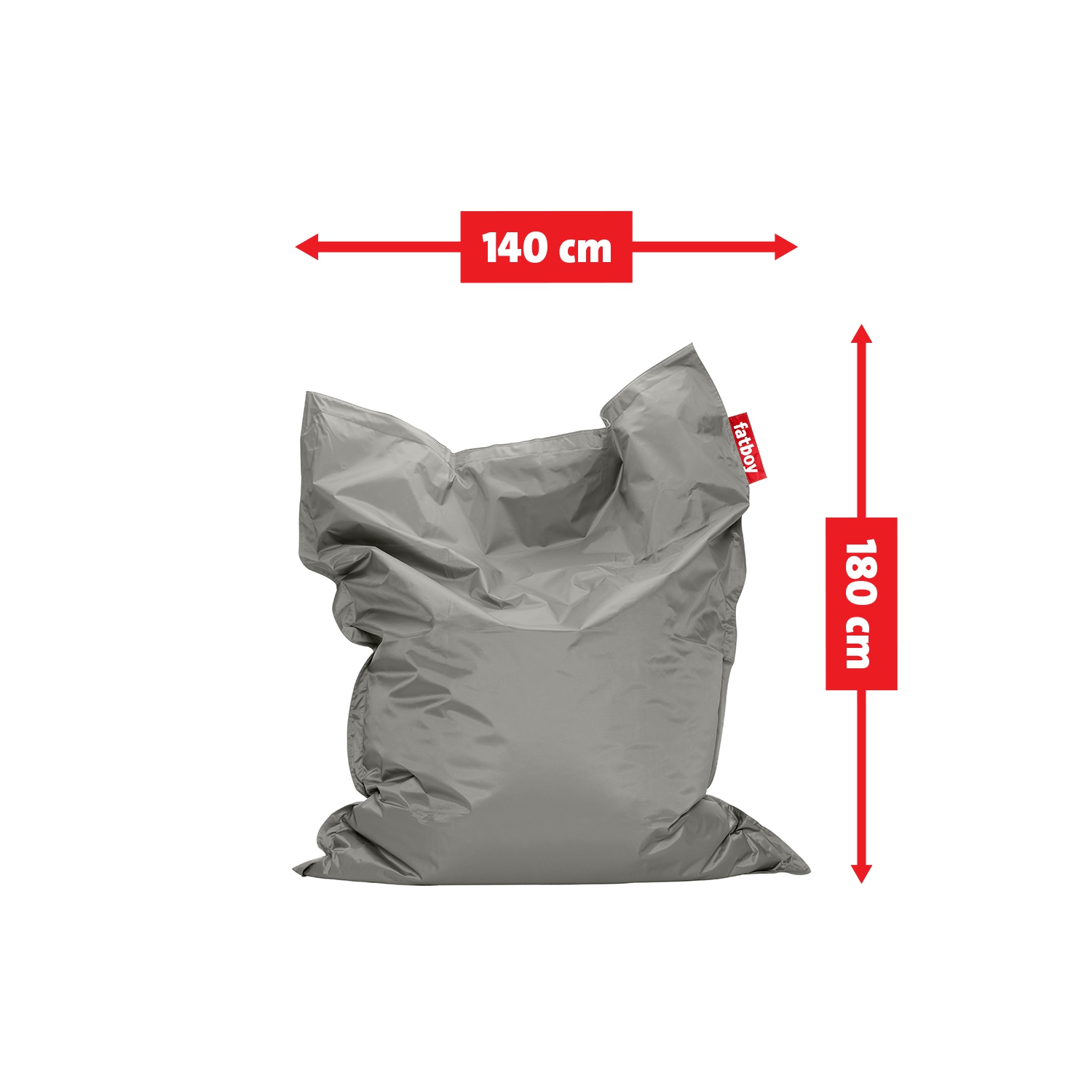 Fatboy Original Bean Bag, Silver Grey