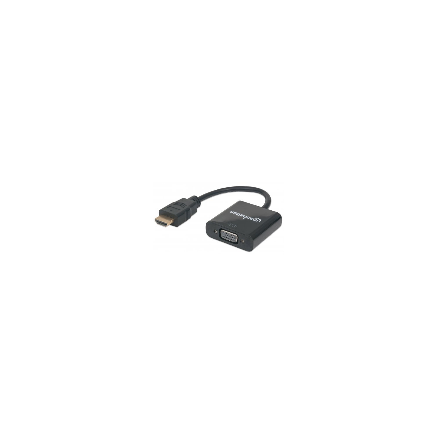 MHC HDMI AM-VGA converter Cbl Blk, 30cm