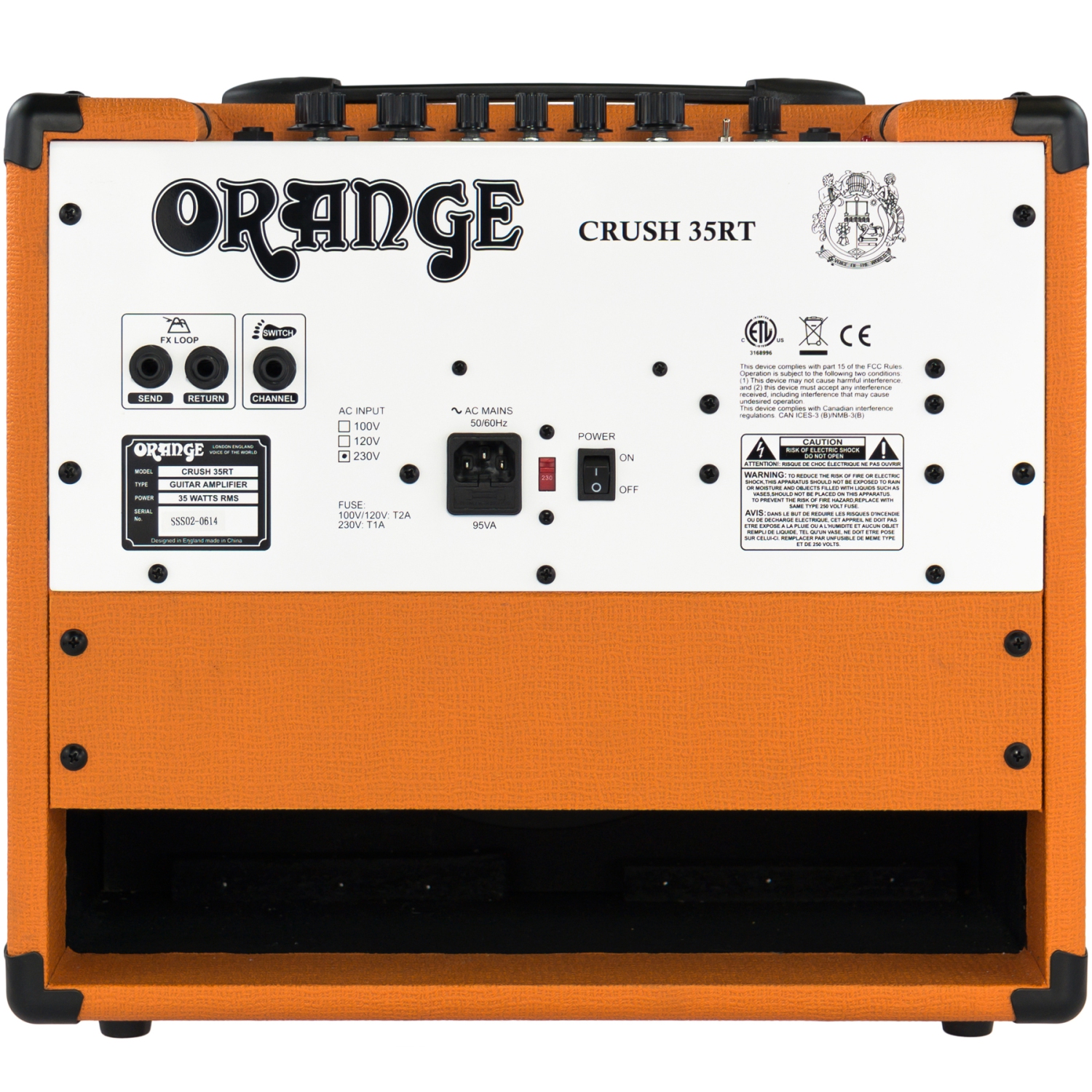 Orange Amps CRUSH 35RT - 35-Watt 1x10'' Combo Amp