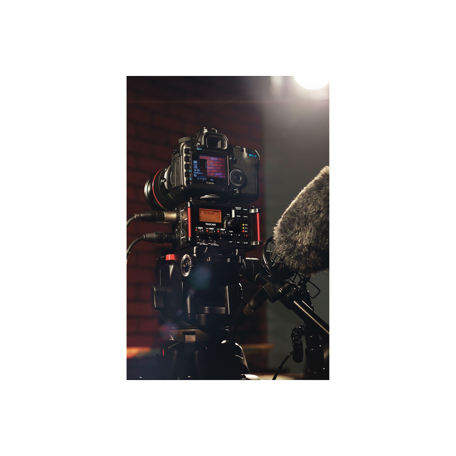 Tascam 4-Channel Portable Recorder for DSLR Filmmakers