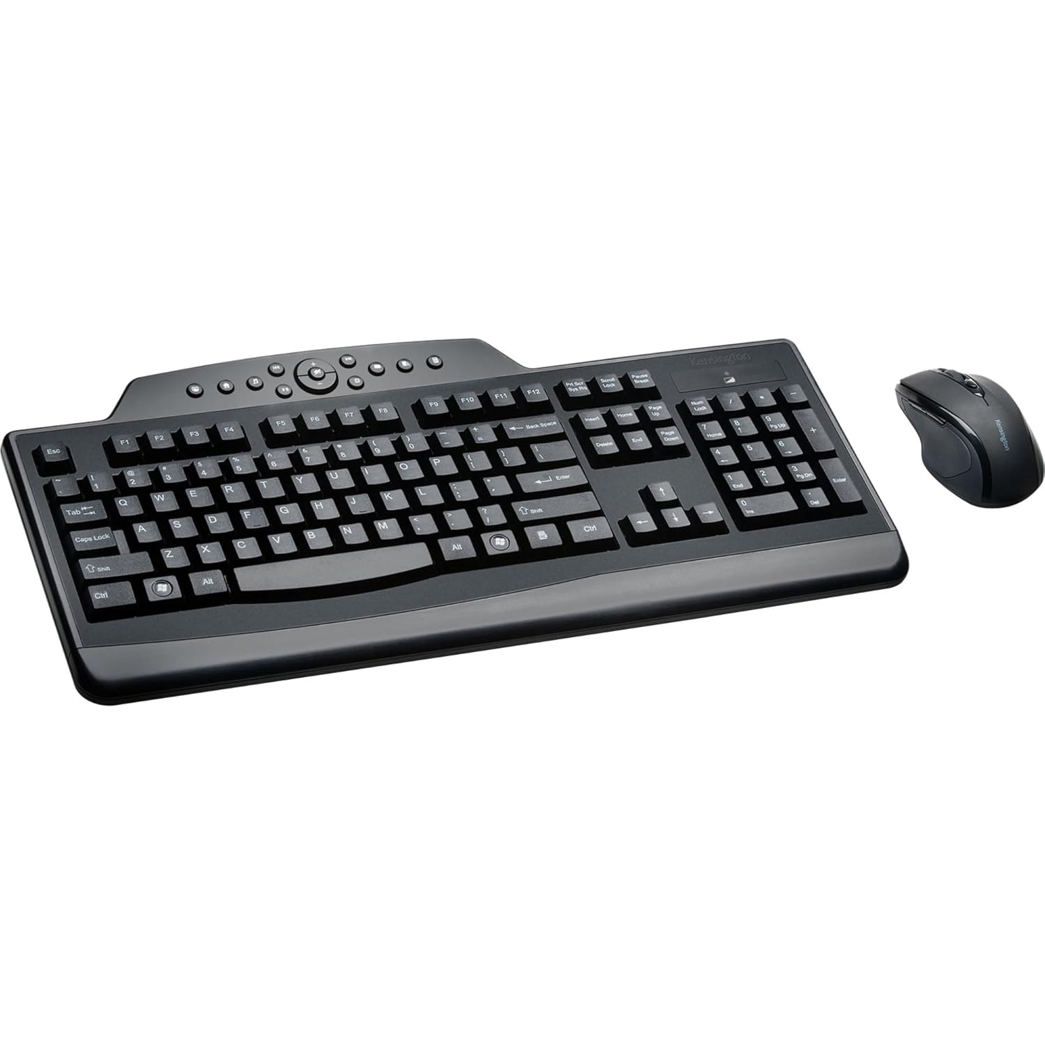 Kensington Pro Fit Wireless Media Desktop Set with Keyboard and Mouse