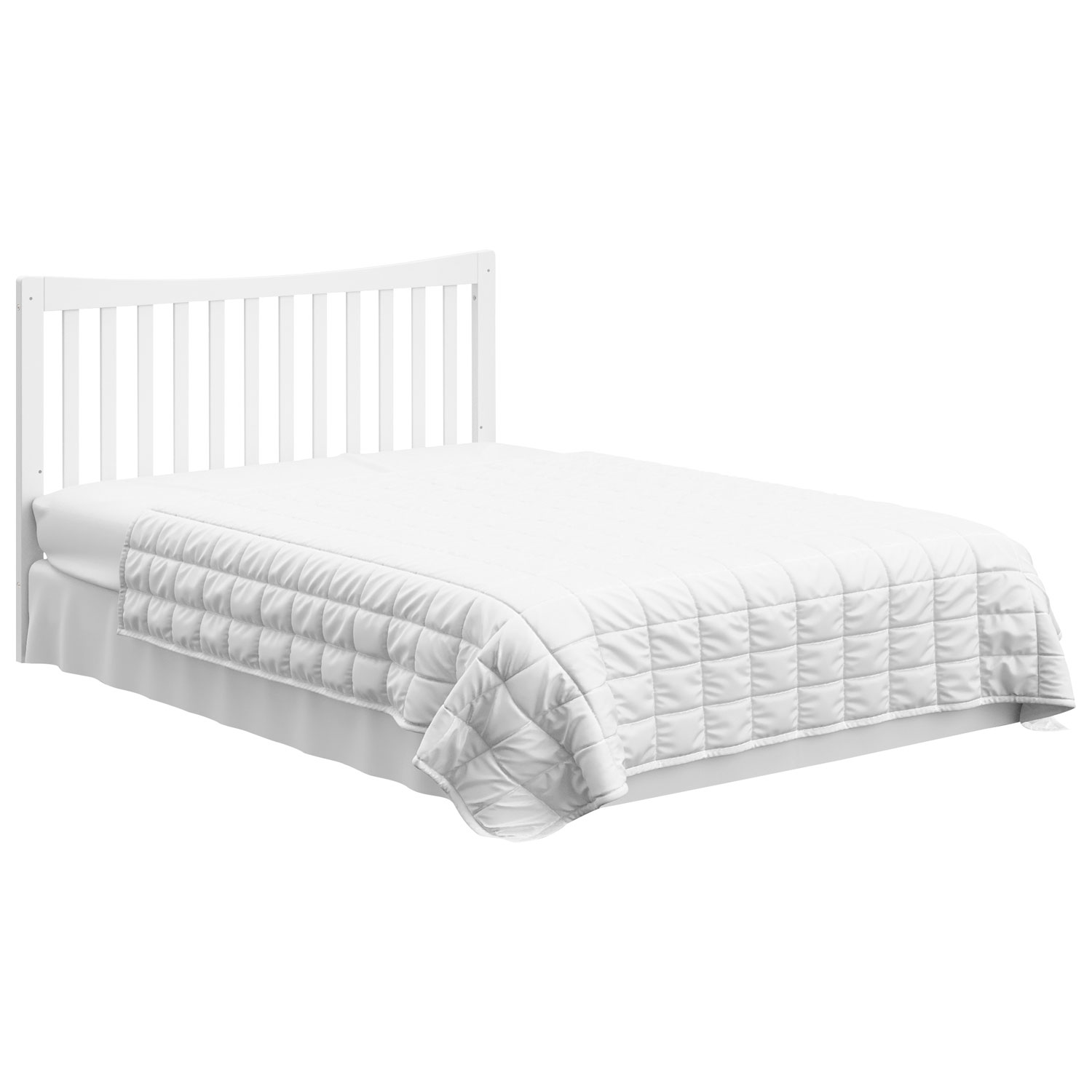 Graco Remi 4-in-1 Convertible Crib & Changer - White