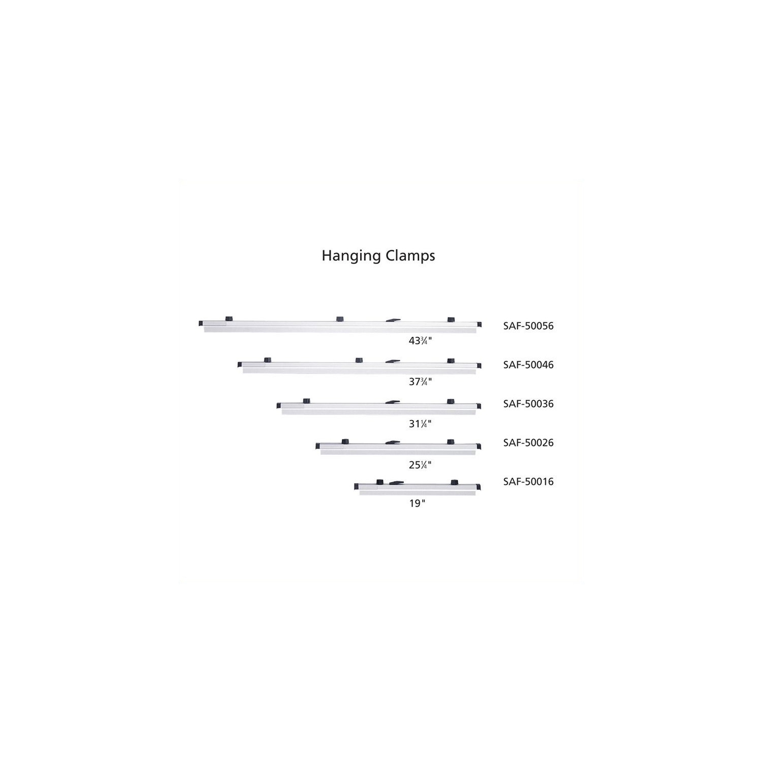 Safco Drop/Lift Wall Rack