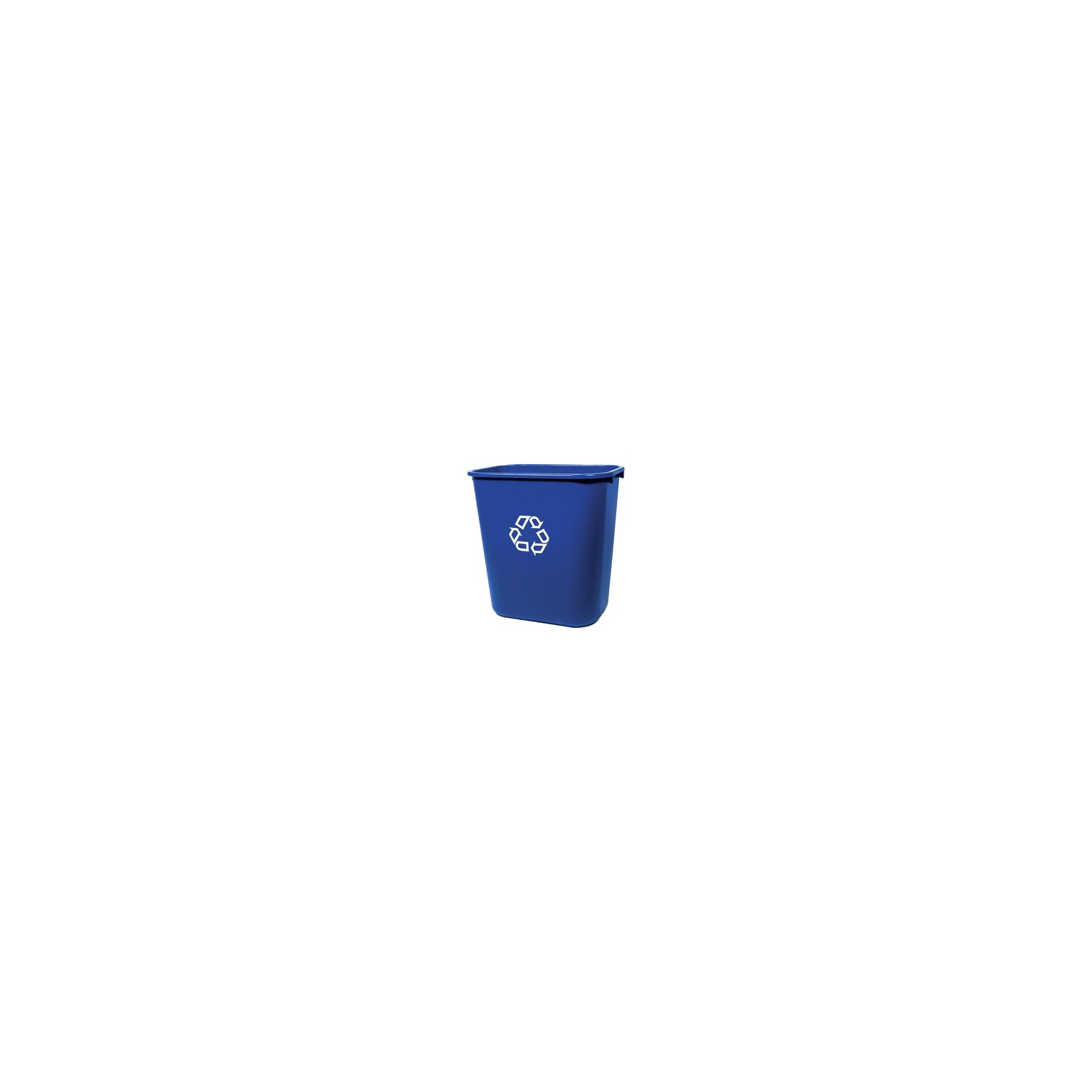 Rubbermaid 2956-73 Deskside Recycling Container (295673BLUE)