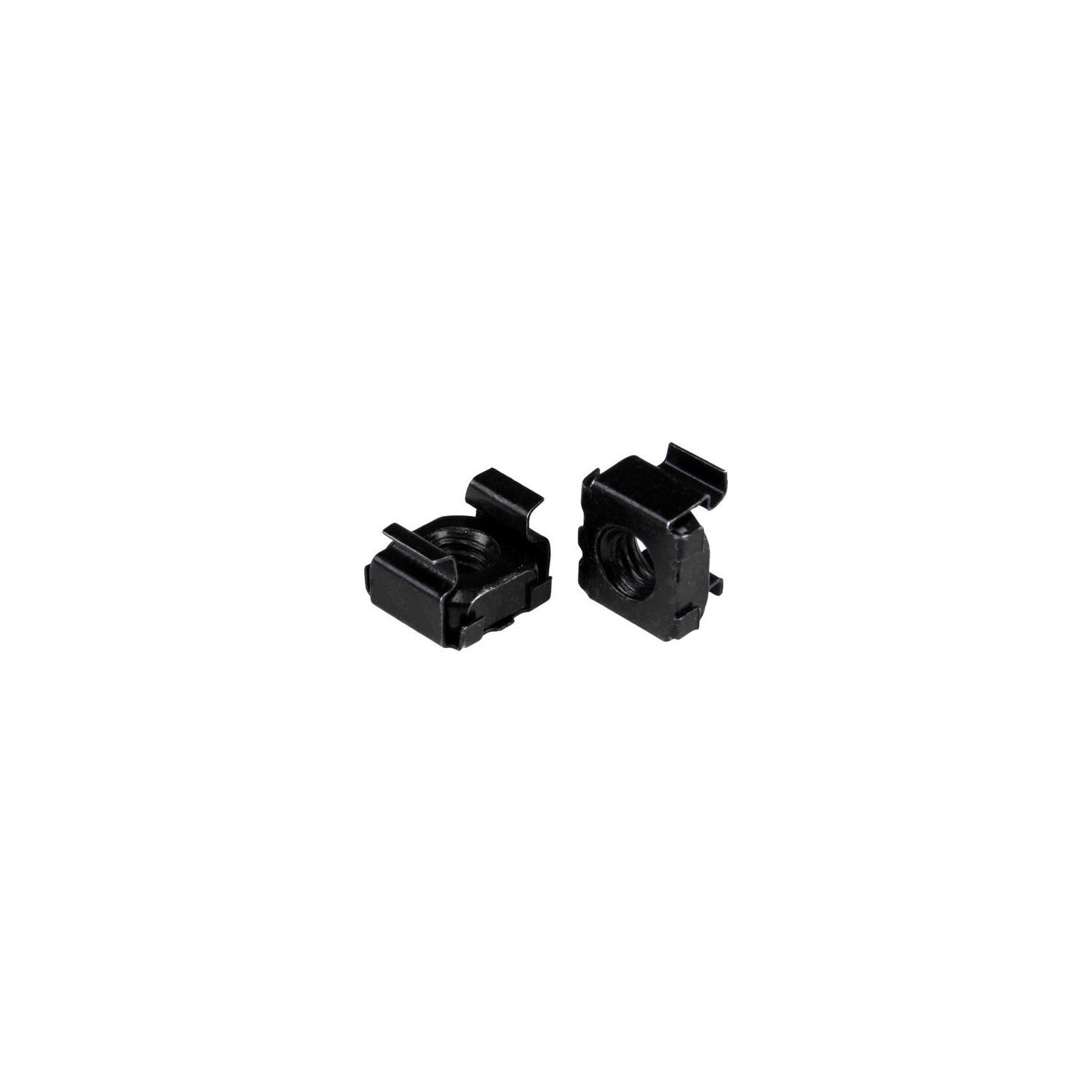 StarTech M5 Cage Nuts for Server Racks and Cabinets - 50 Pack, Black