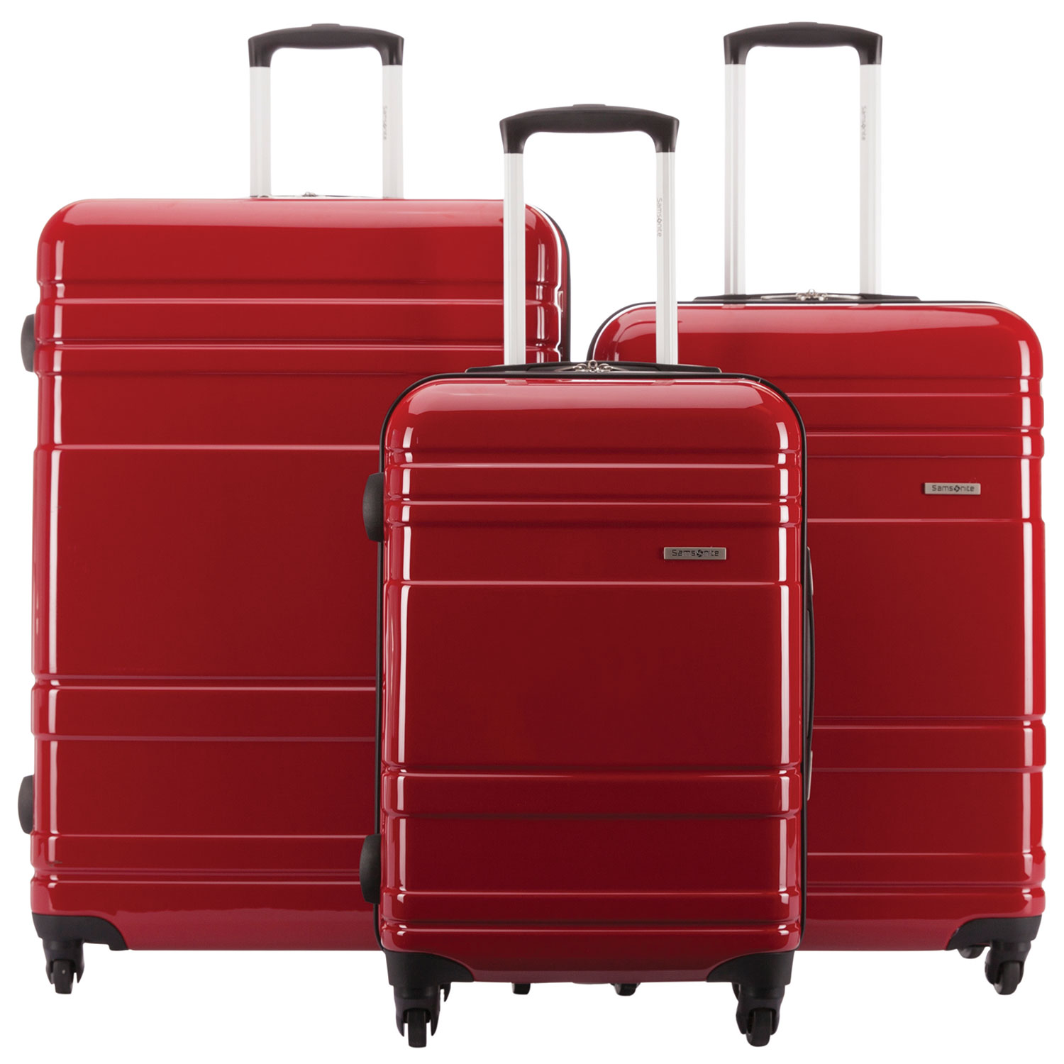 samsonite three piece luggage set