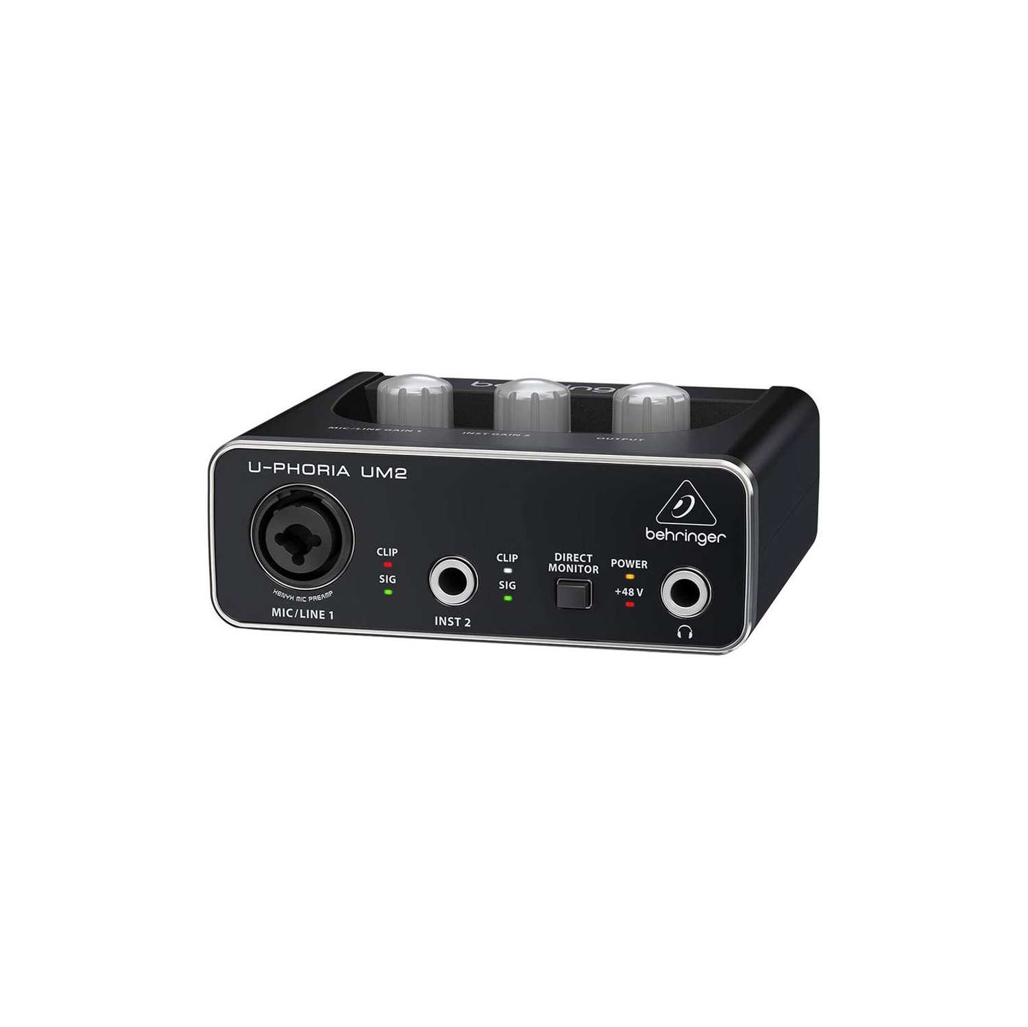 Interface audio USB U-Phoria UM2 de Behringer