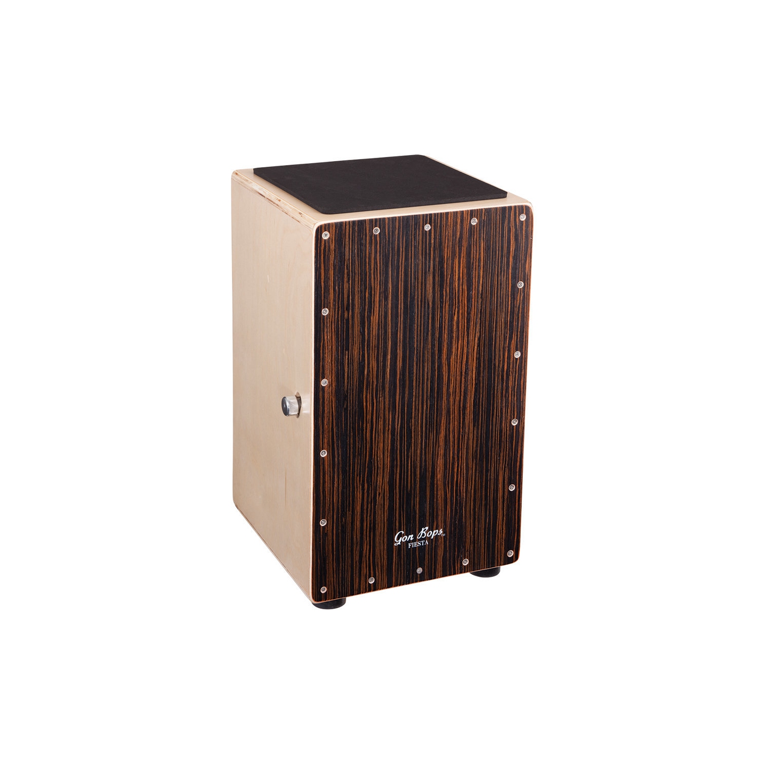 Cajon Fiesta de Gon Bops - Noyer, avec sac de transport