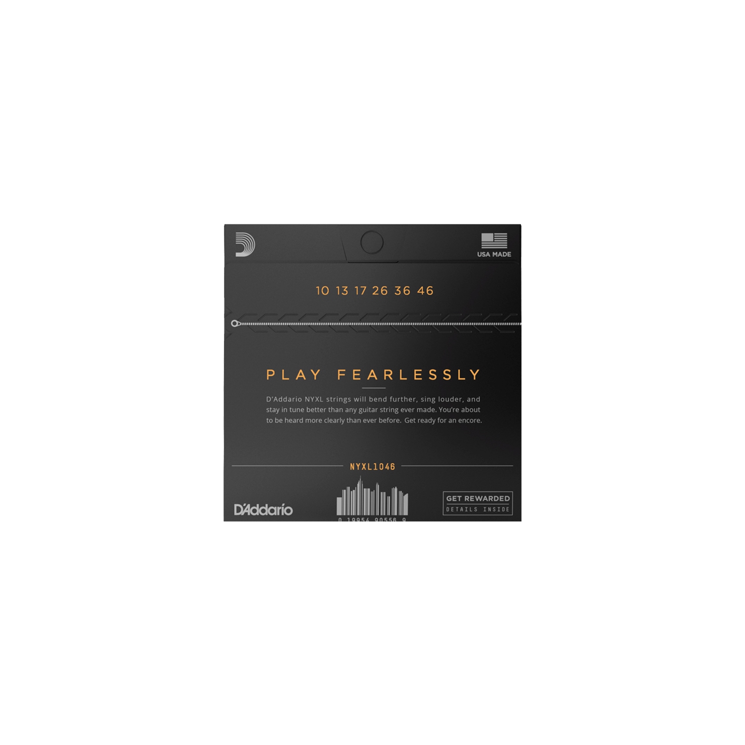 D'Addario NYXL Electric Guitar Strings - 10-46 Regular Light