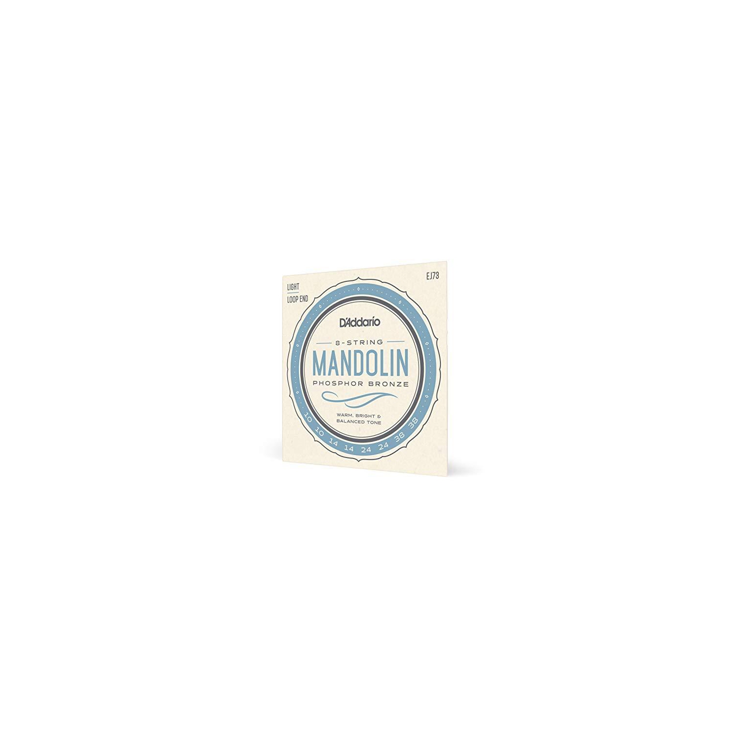D'Addario J73 Phosphor Bronze Mandolin Strings - Light 10-38
