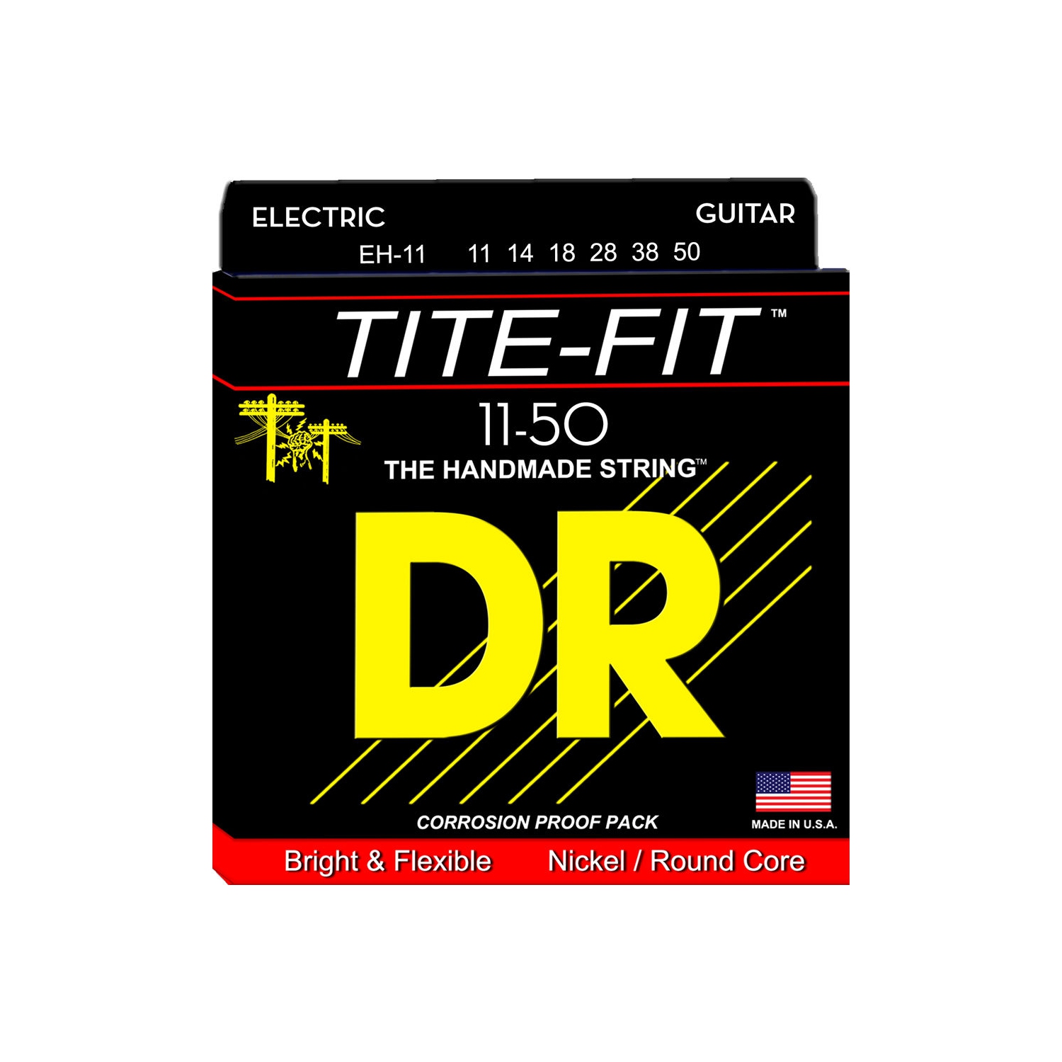 Tite-fit Electric Guitar Strings, Heavy