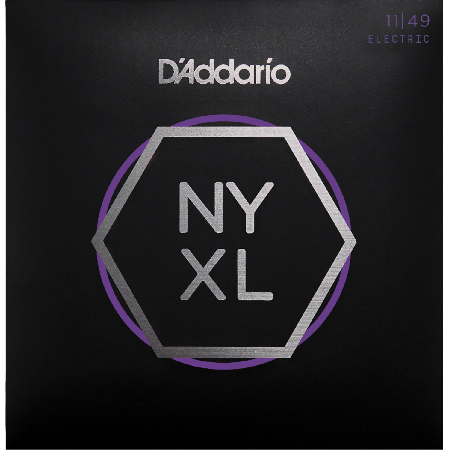 D'Addario NYXL1149 Nickel Wound Electric Guitar Strings - Medium 11-49