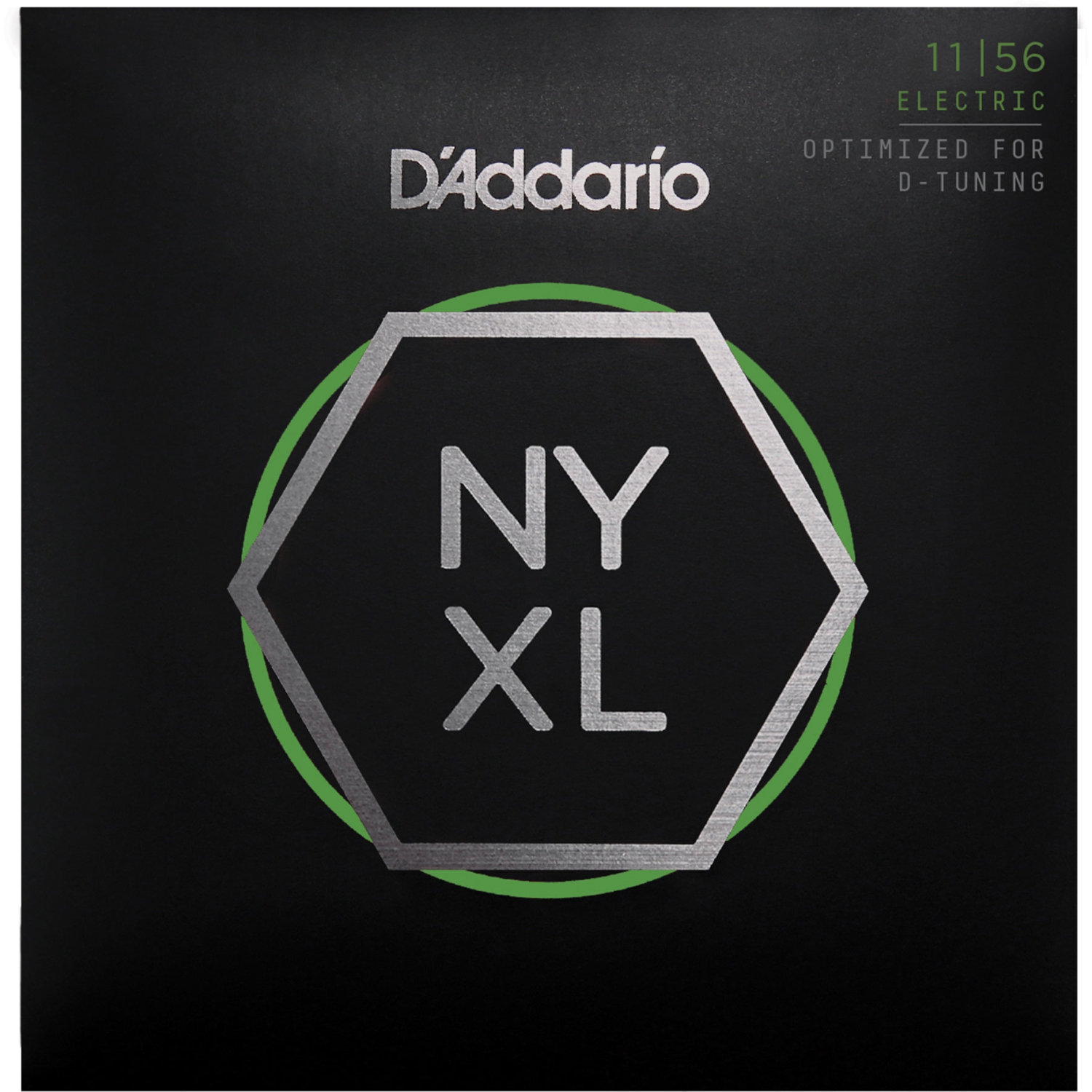 D'Addario NYXL1156 Nickel Wound Electric Strings - Medium Top / Extra Heavy Bottom - 11-56