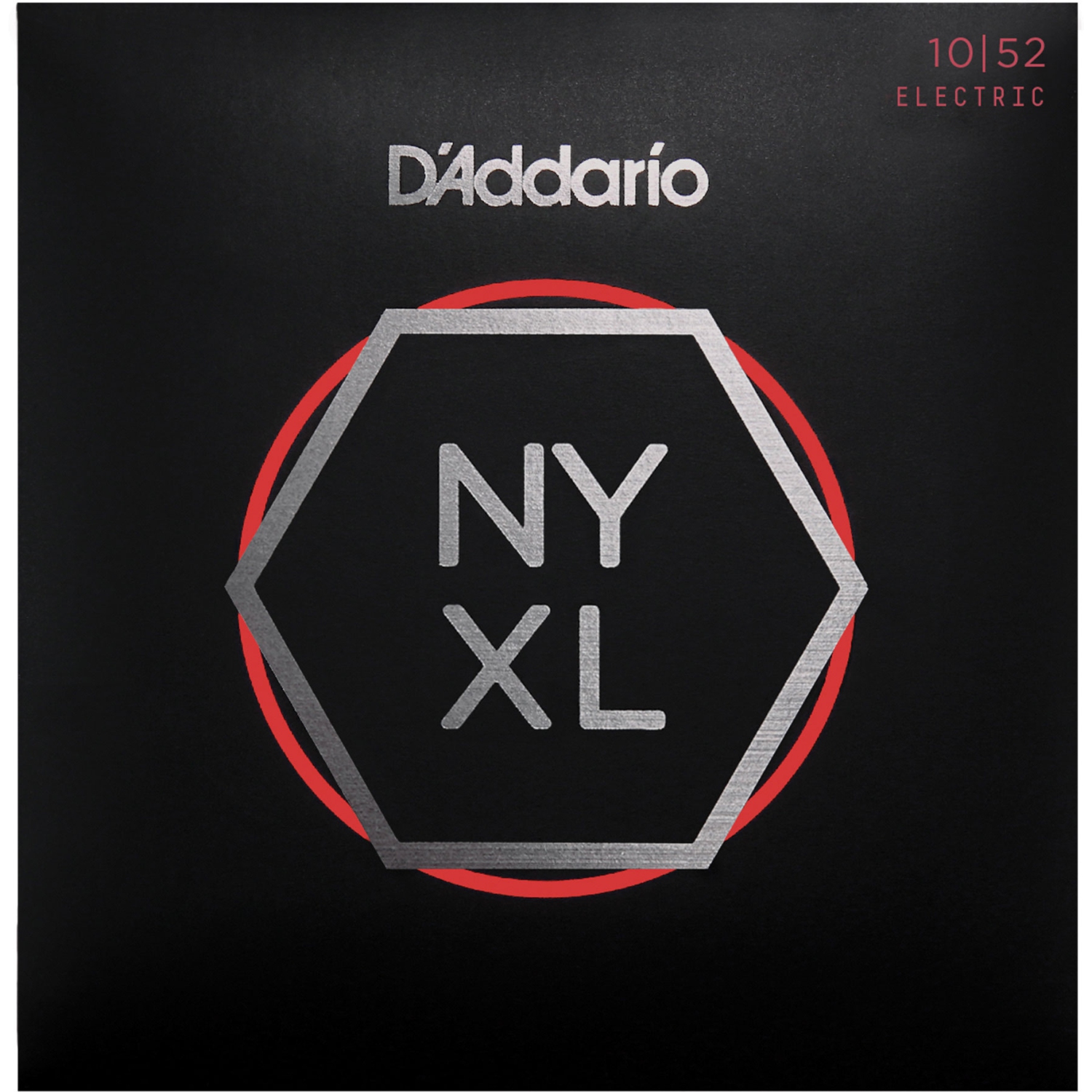 D'Addario NYXL Nickel Wound Electric Guitar Strings - 10-52 Light Top/Heavy Bottom
