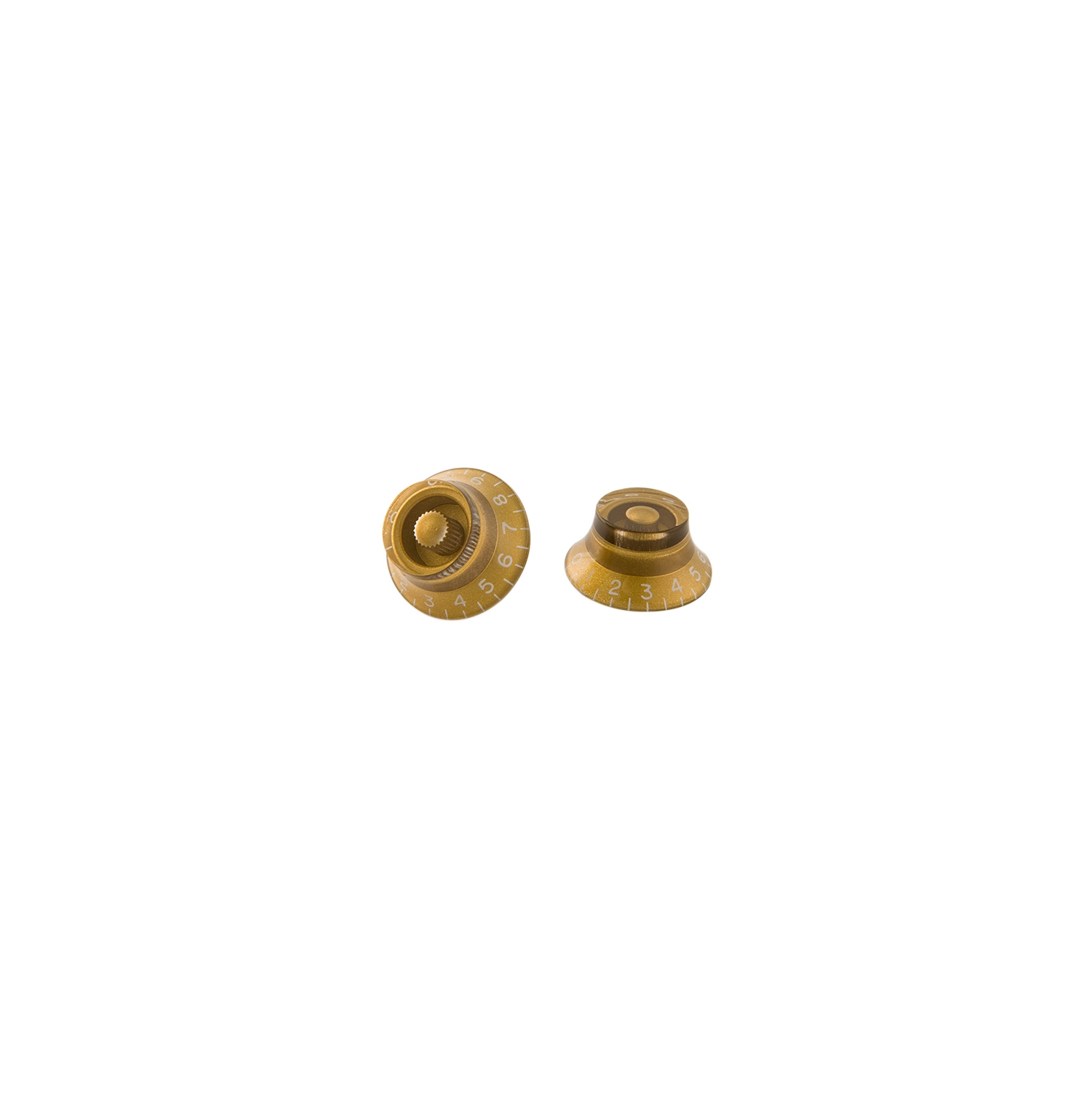 Gibson Top Hat Knobs - Gold, 4 Pack