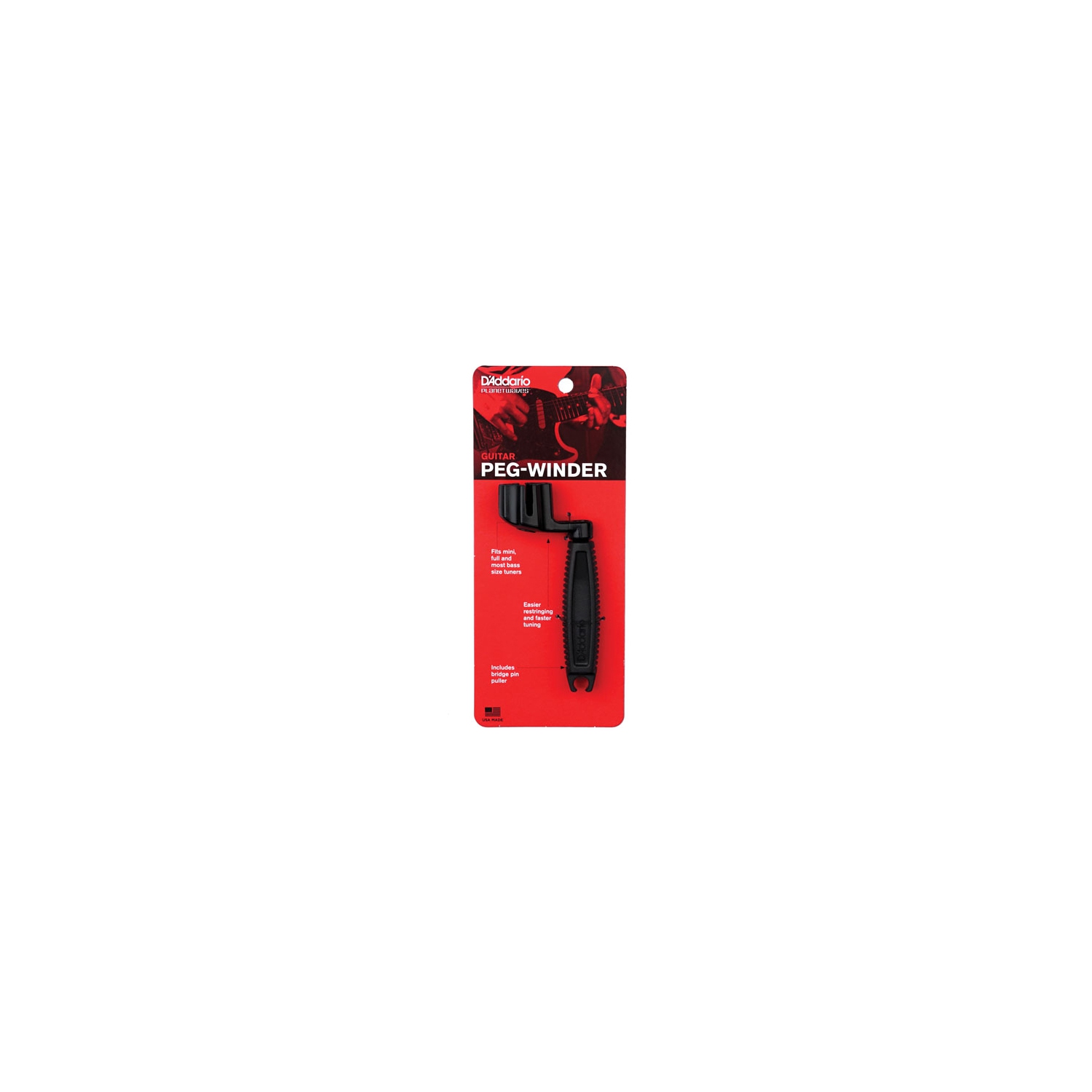 D'Addario Guitar Peg-Winder