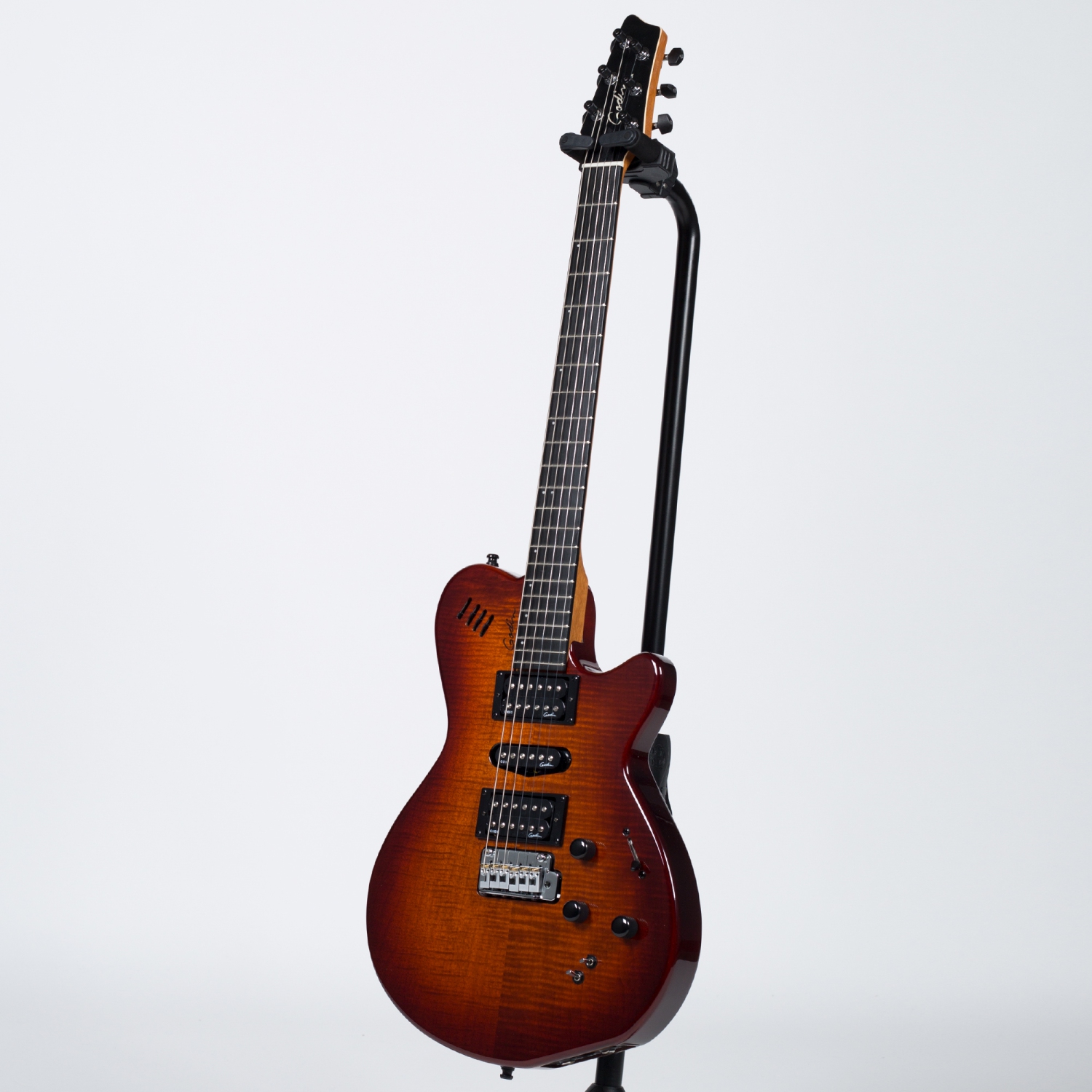 Guitare électrique XTSA de Godin - Lightburst très lustré