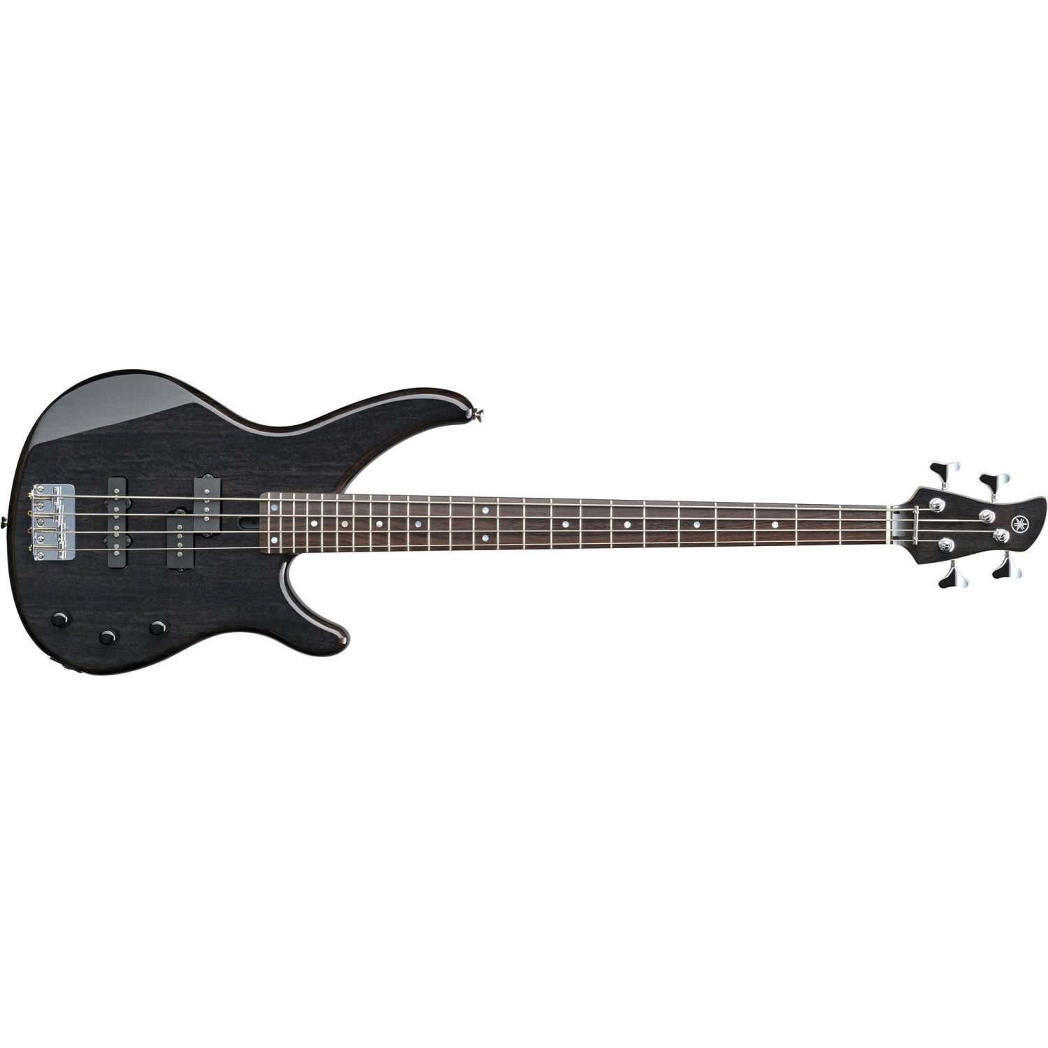 Yamaha TRBX174EW Exotic Wood 4-String Bass - Translucent Black