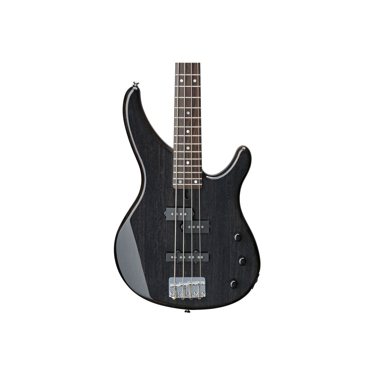 Yamaha TRBX174EW Exotic Wood 4-String Bass - Translucent Black