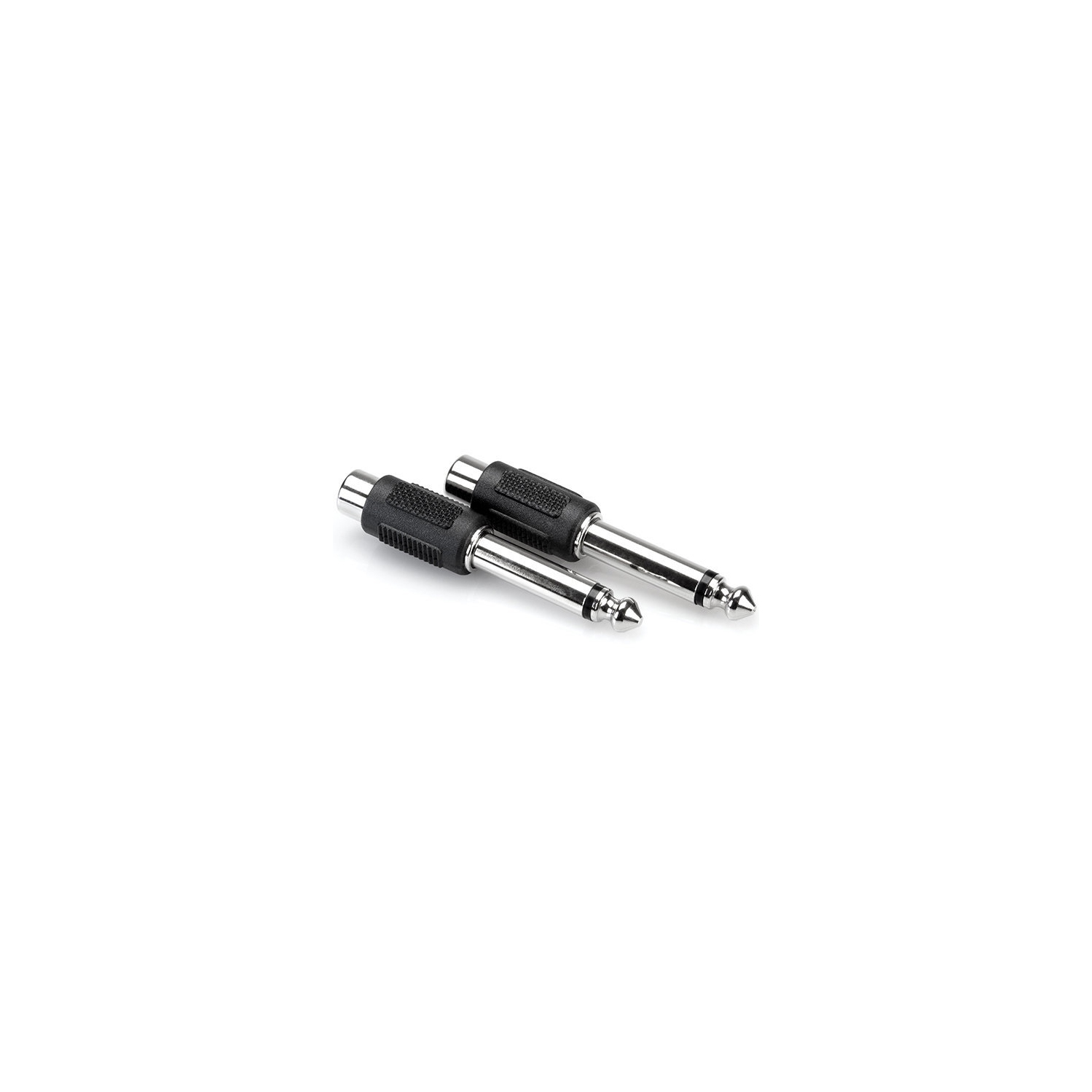 Hosa Adaptors - RCA to 1/4" TS, Pair