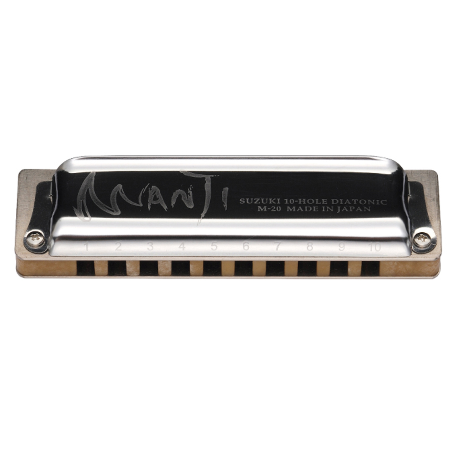 Suzuki Manji 10-Hole Diatonic Harmonica - C
