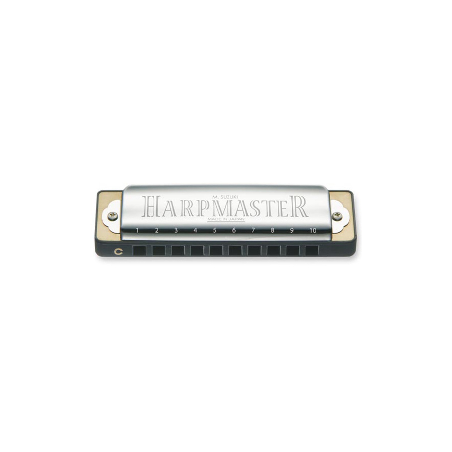 Suzuki HarpMaster 10-Hole Diatonic Harmonica - A