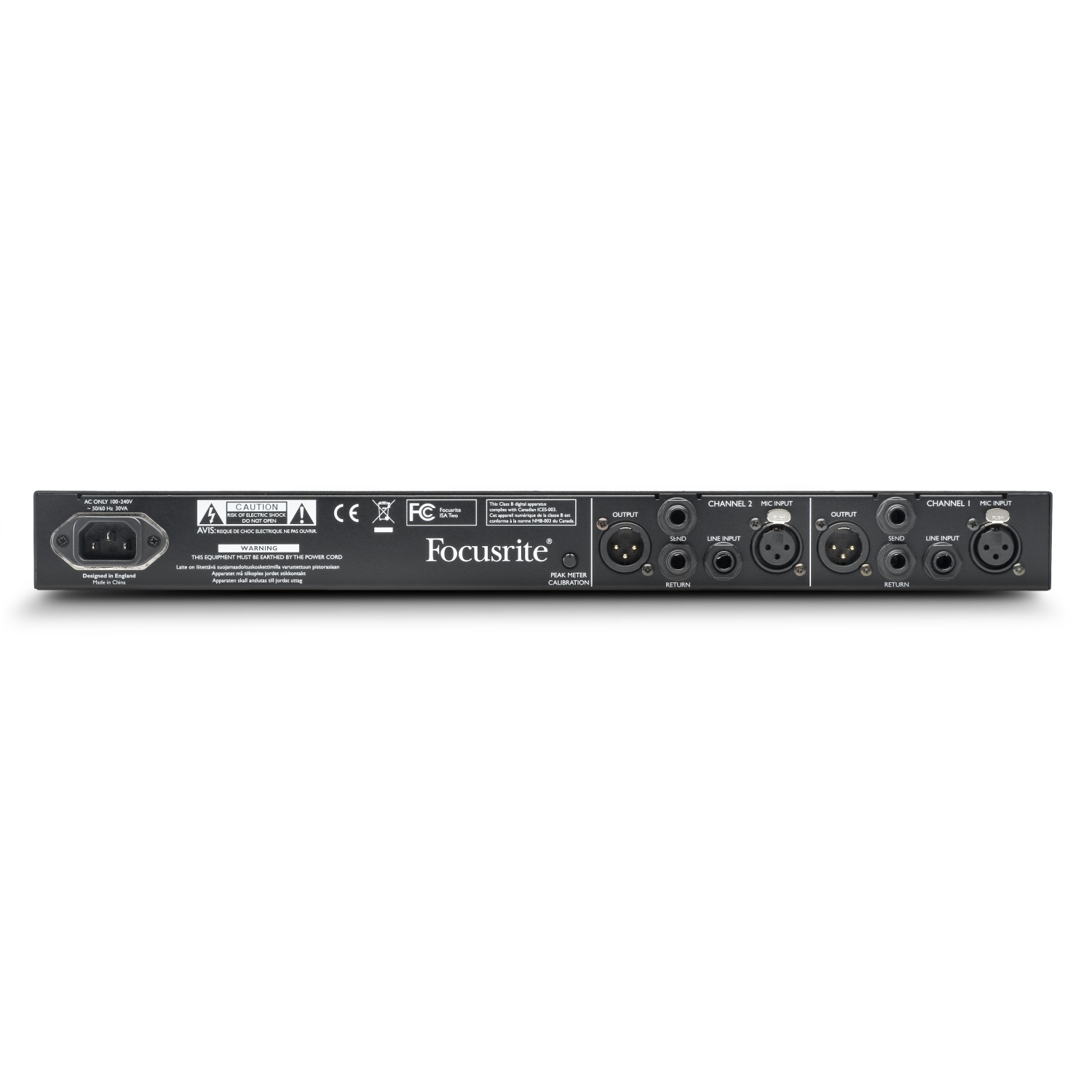 Focusrite ISA Two 2-Channel Dual Mono Mic Pre
