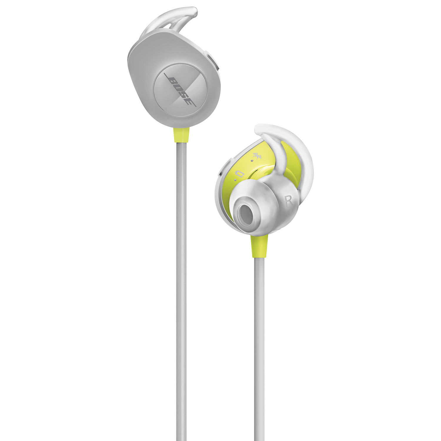 Bose SoundSport Wireless Bluetooth In-Ear Headphones - Citron/Grey