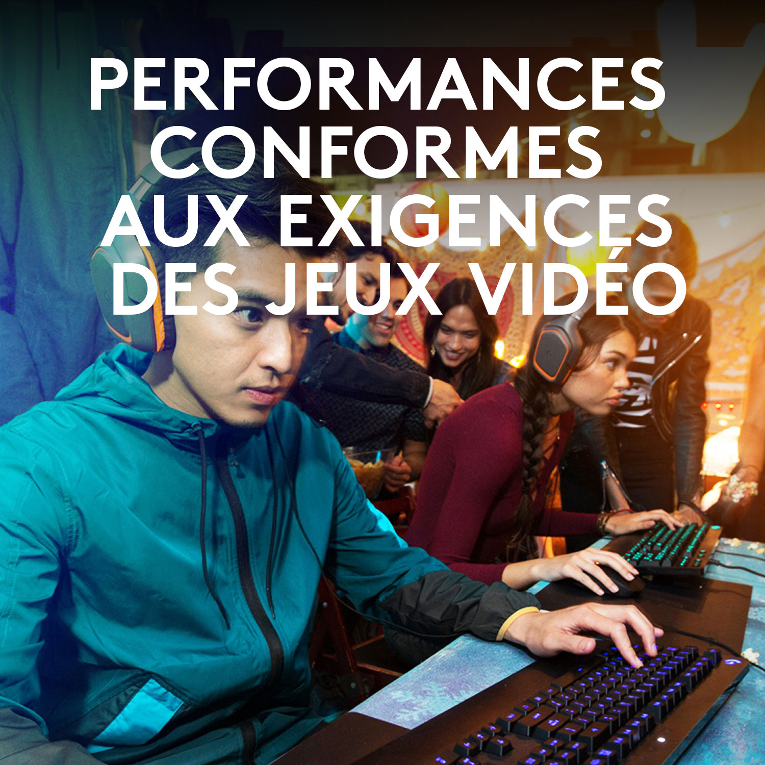 Clavier de jeu USB G213 Prodigy de Logitech