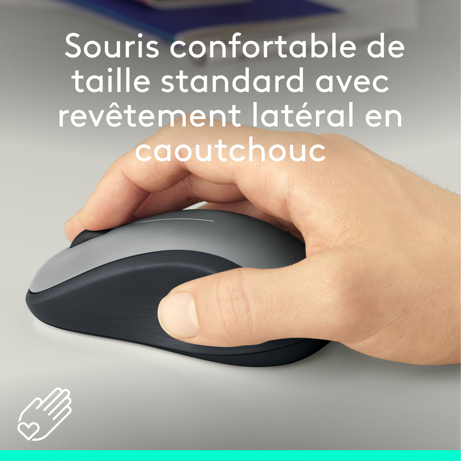 Souris optique sans fil M310 de Logitech - Noir