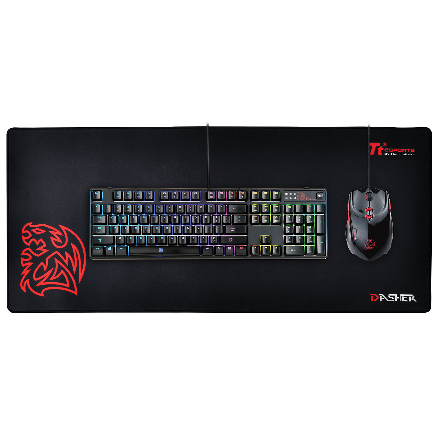 TT eSports Dasher Extended Gaming Mouse Pad